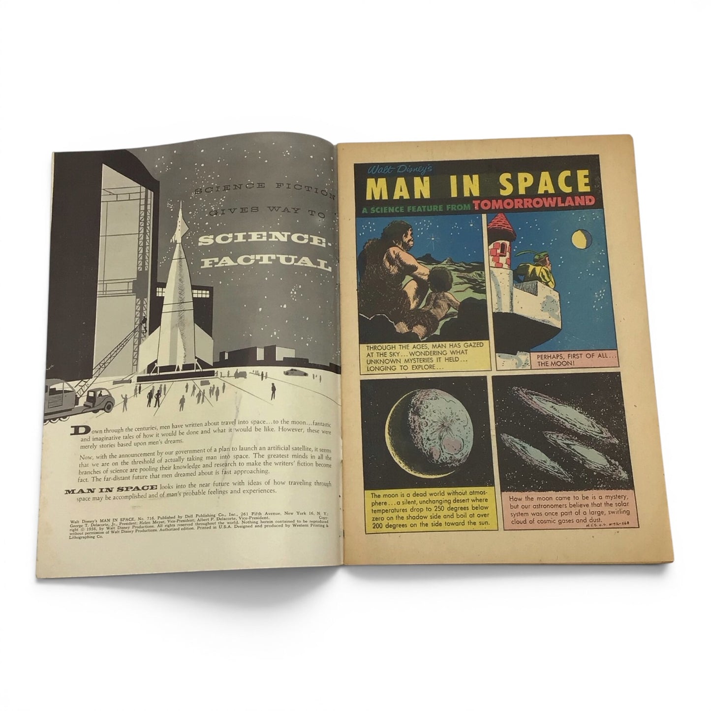 Walt Disney's Man in Space #716: A Science Feature From Tomorrowland