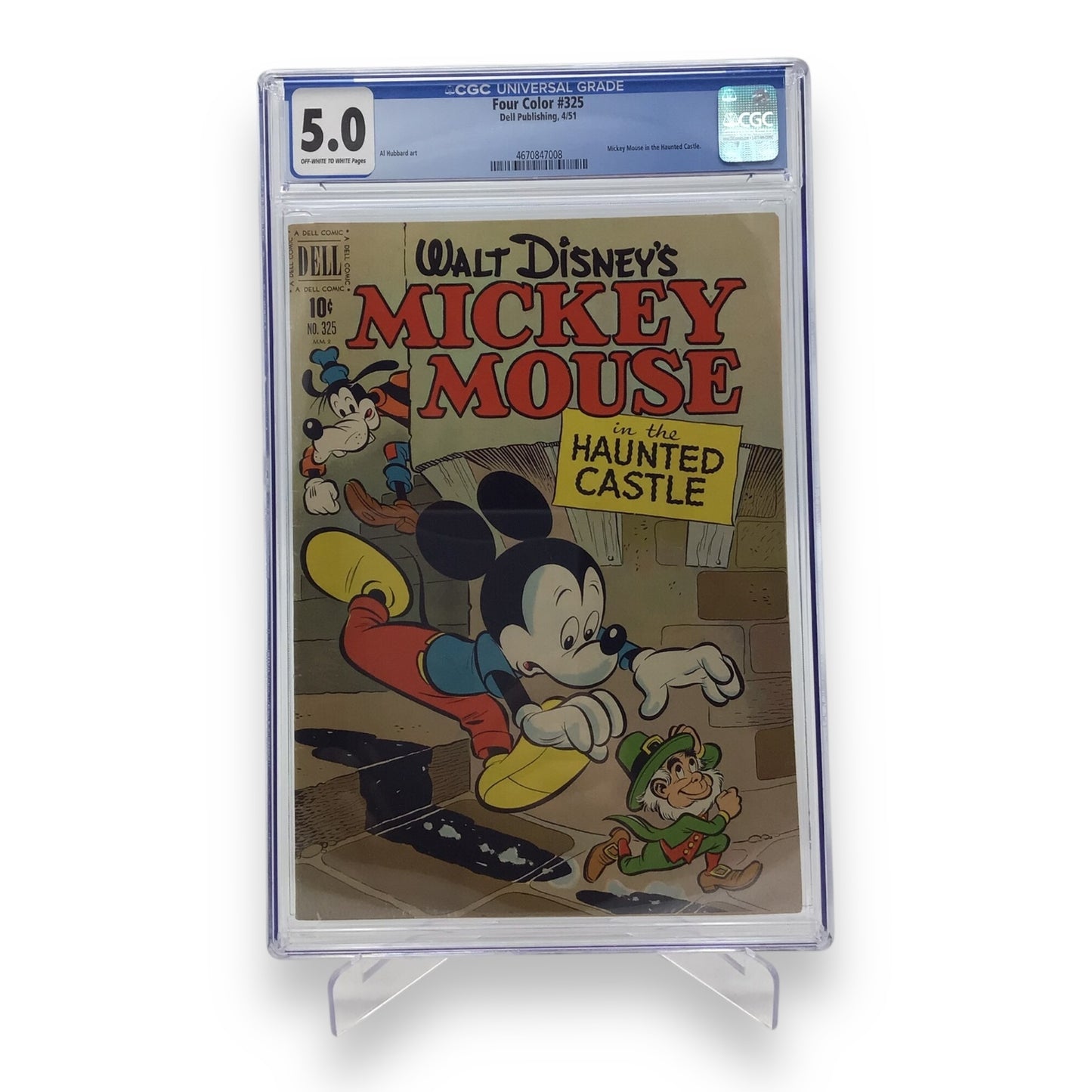 Walt Disney's Mickey Mouse in the Haunted Castle #325 - CGC Graded