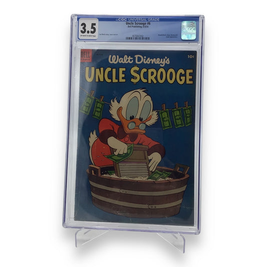 Walt Disney's Uncle Scrooge #6 - CGC Graded Comic