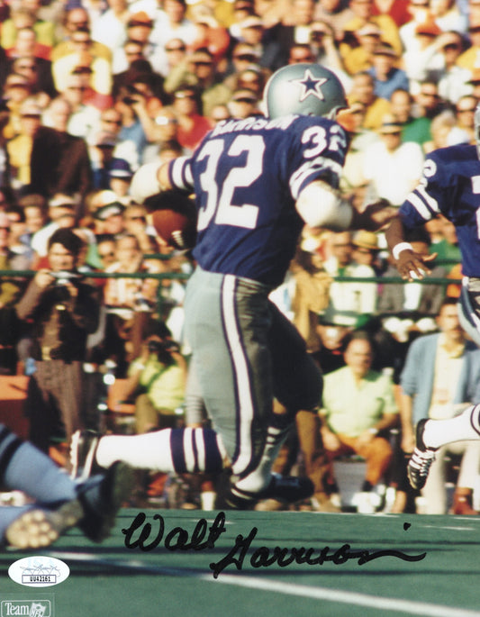 Walt Garrison Signed Photo 8x10, Dallas Cowboys #32 Walt Garrison Autograph, JSA Certified Authentic UU42161