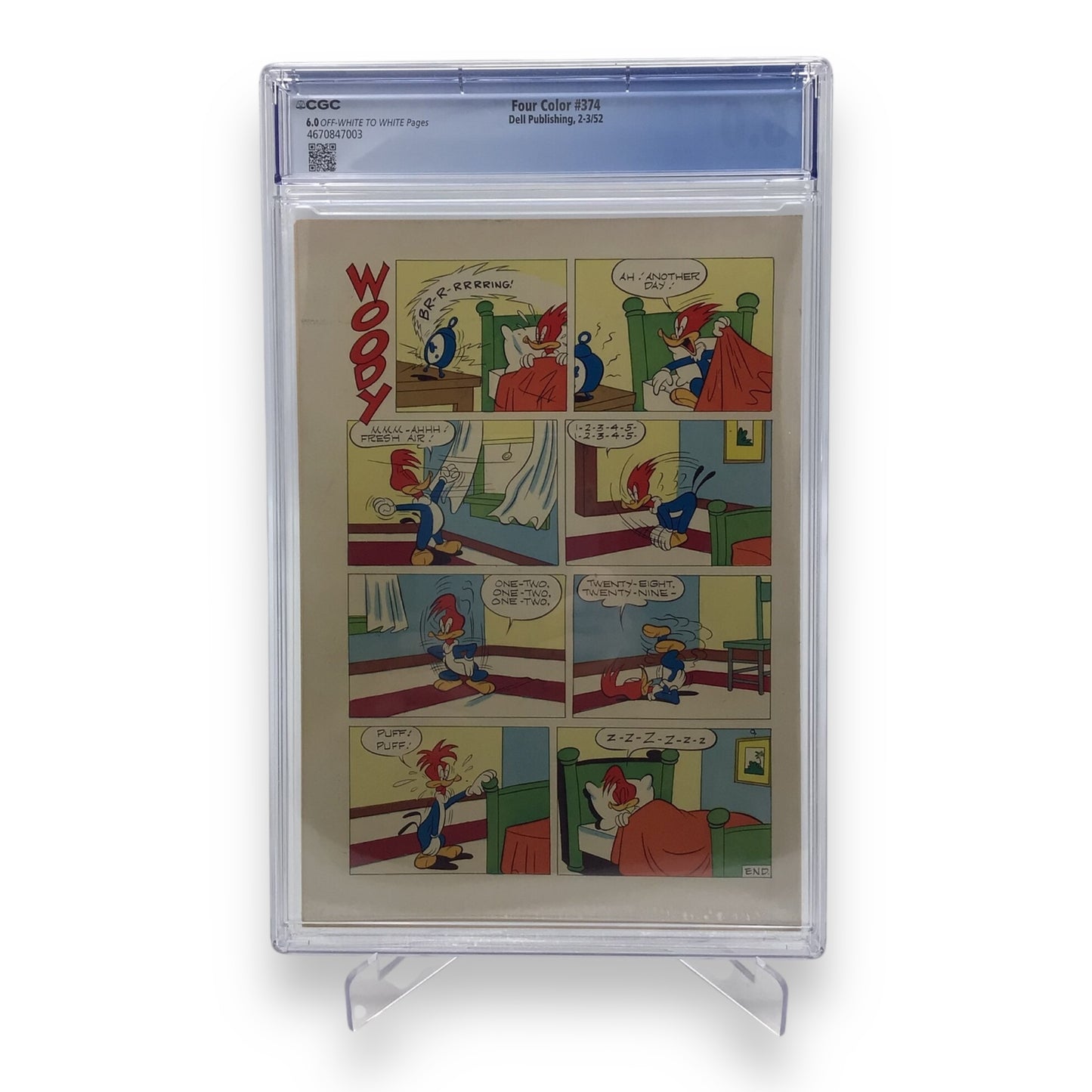 Walter Lantz Woody Woodpecker Four Color #374 - CGC Graded