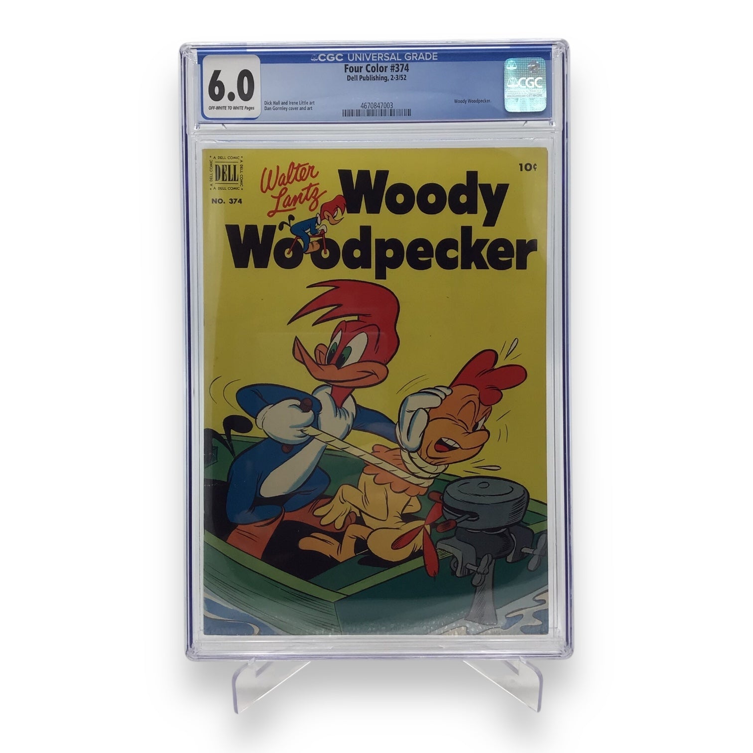 Walter Lantz Woody Woodpecker Four Color #374 - CGC Graded