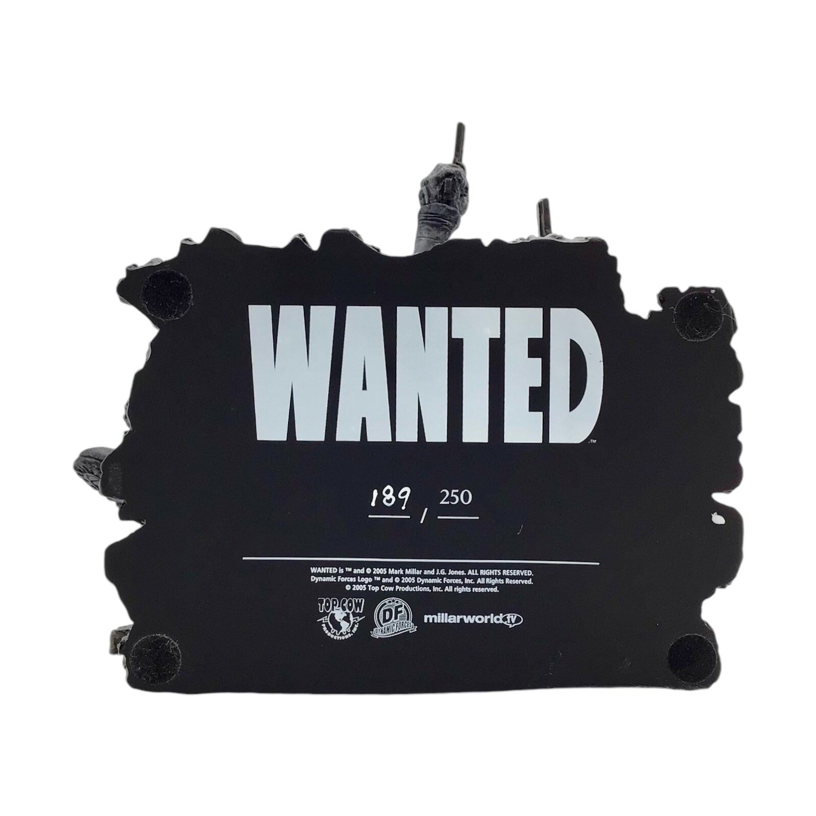 Wanted Statue - Wesley Gibson - Limited #189 /250 - Anthony Colella & JG Jones