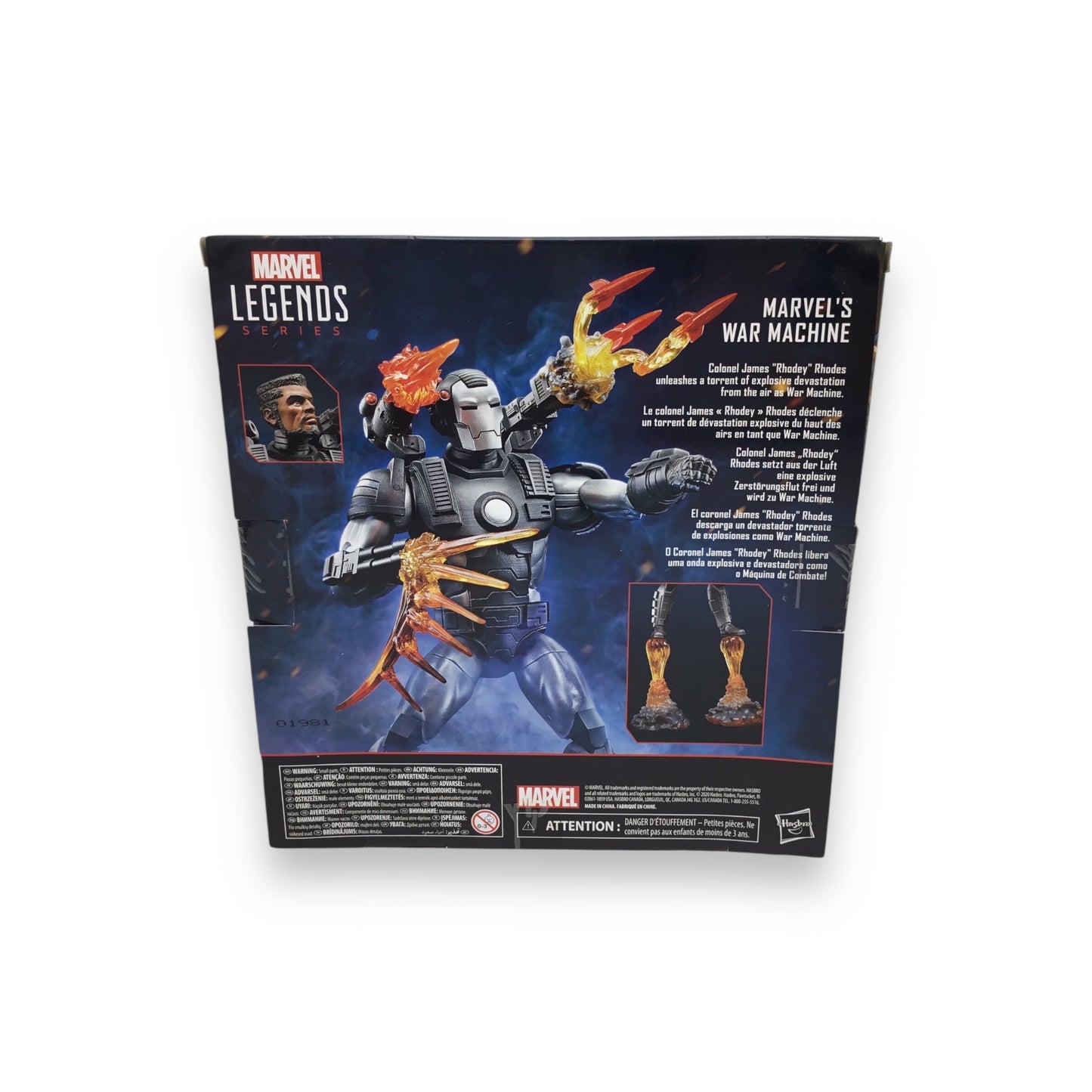 War Machine Marvel Legends Series Action Figure Hasbro New Sealed