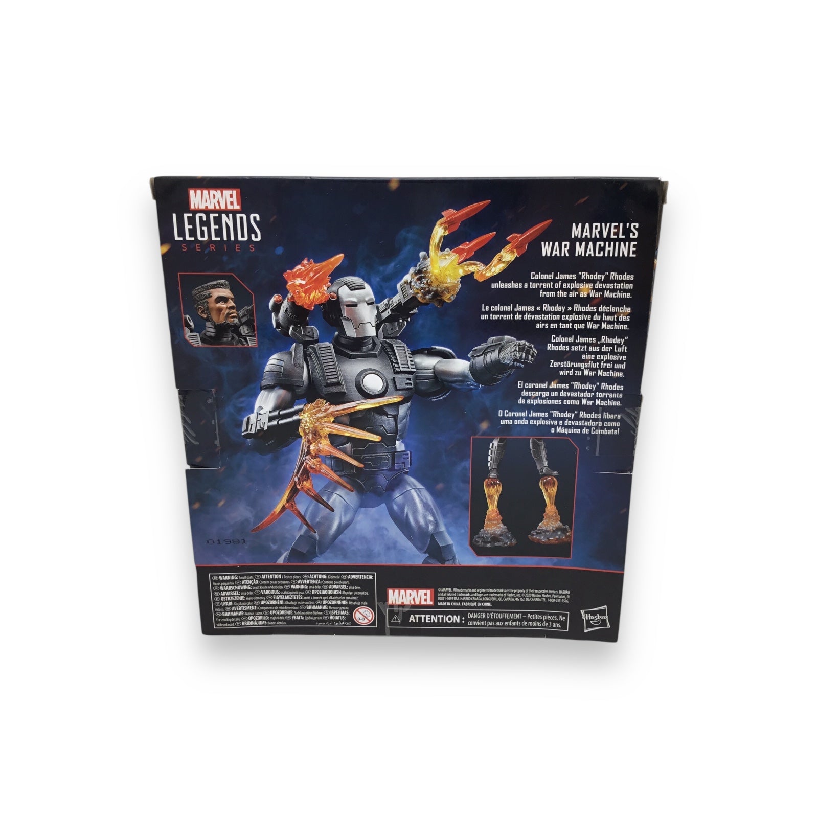 War Machine Marvel Legends Series Action Figure Hasbro New Sealed