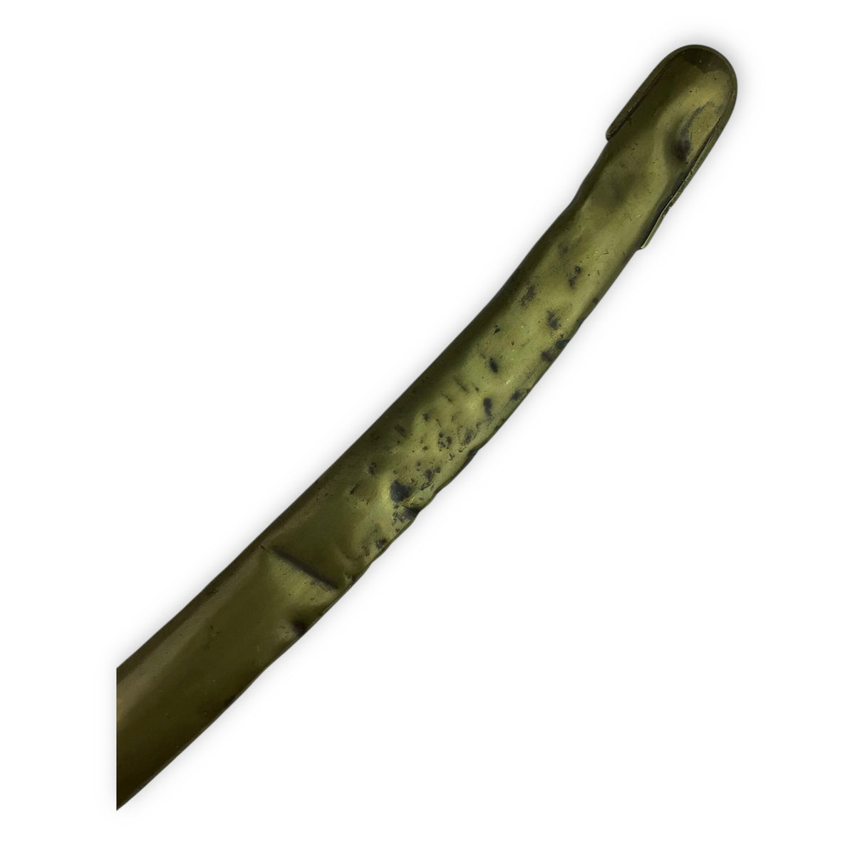 War of 1812 U.S. Cavalry Saber - Hilt, Imported Blade, Brass Sheath w/ Partial Orig. "1814" Hangers
