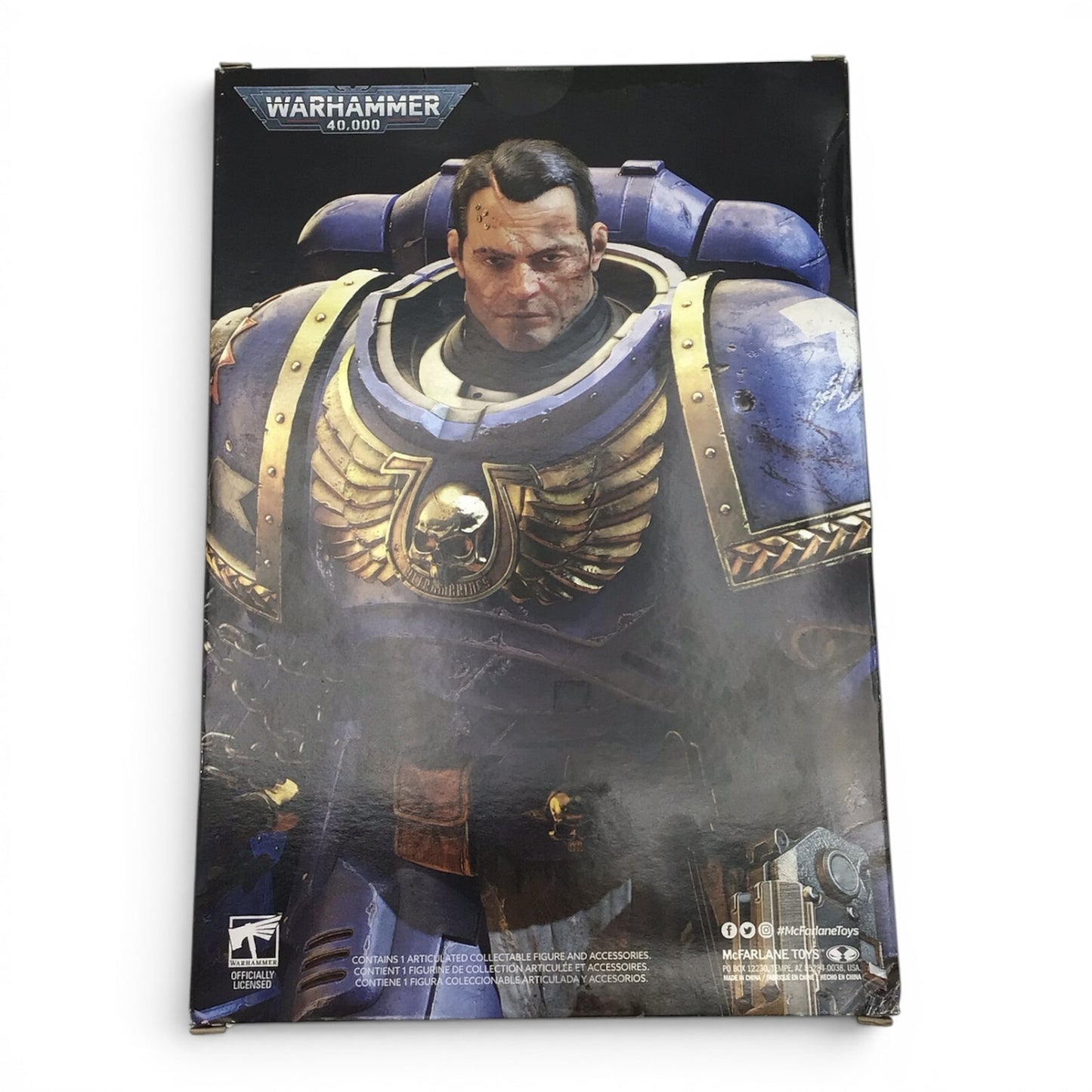 Warhammer 40k Ultramarines Lieutenant Titus Figure - McFarlane Toys
