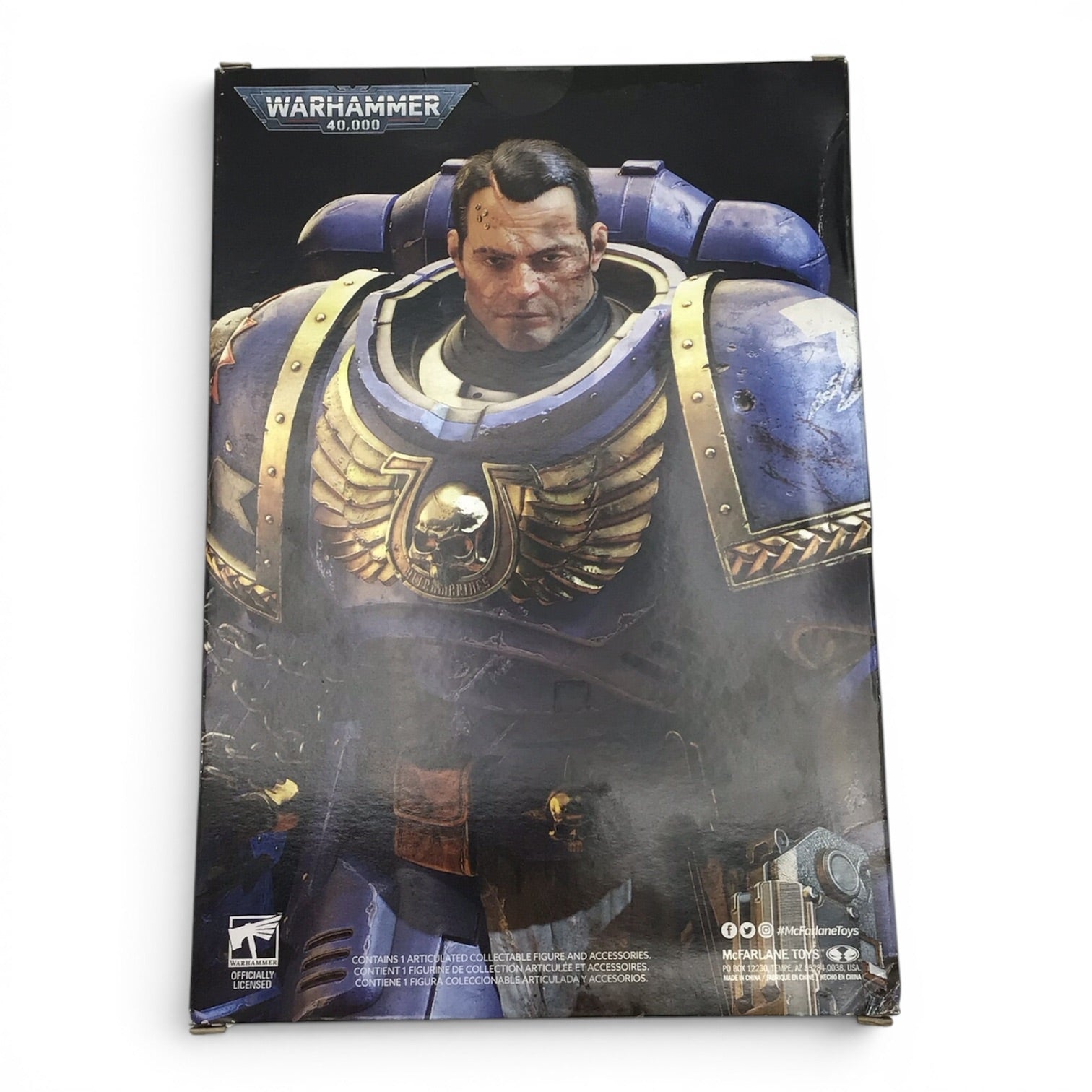 Warhammer 40k Ultramarines Lieutenant Titus Figure - McFarlane Toys