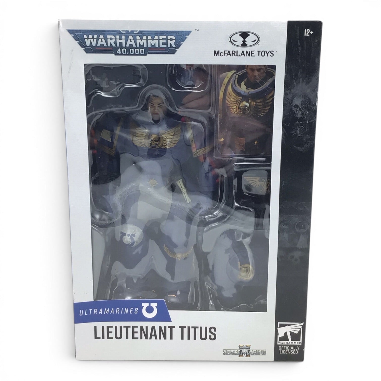 Warhammer 40k Ultramarines Lieutenant Titus Figure - McFarlane Toys