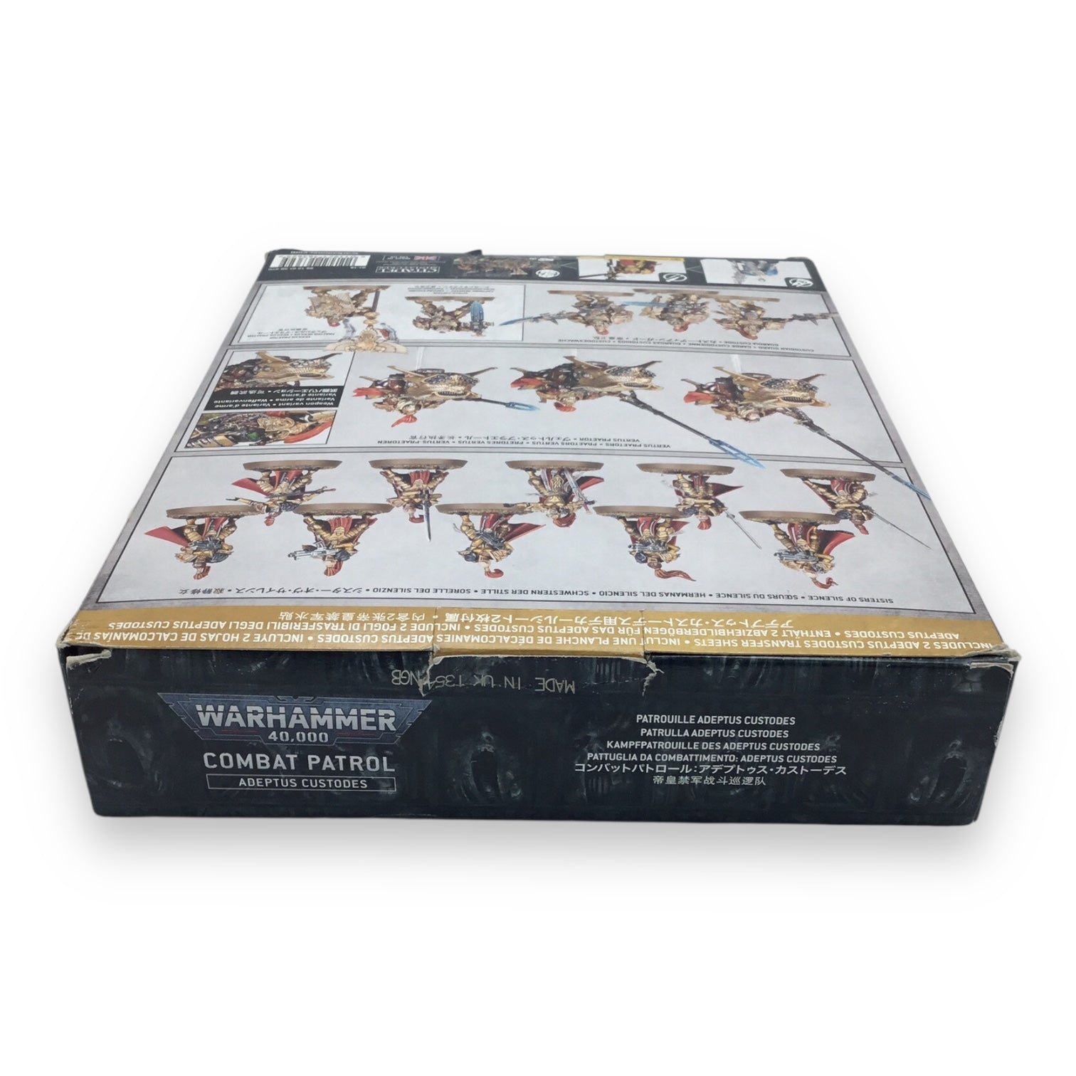 Warhammer Games 40k Combat Patrol - Adeptus Custodes