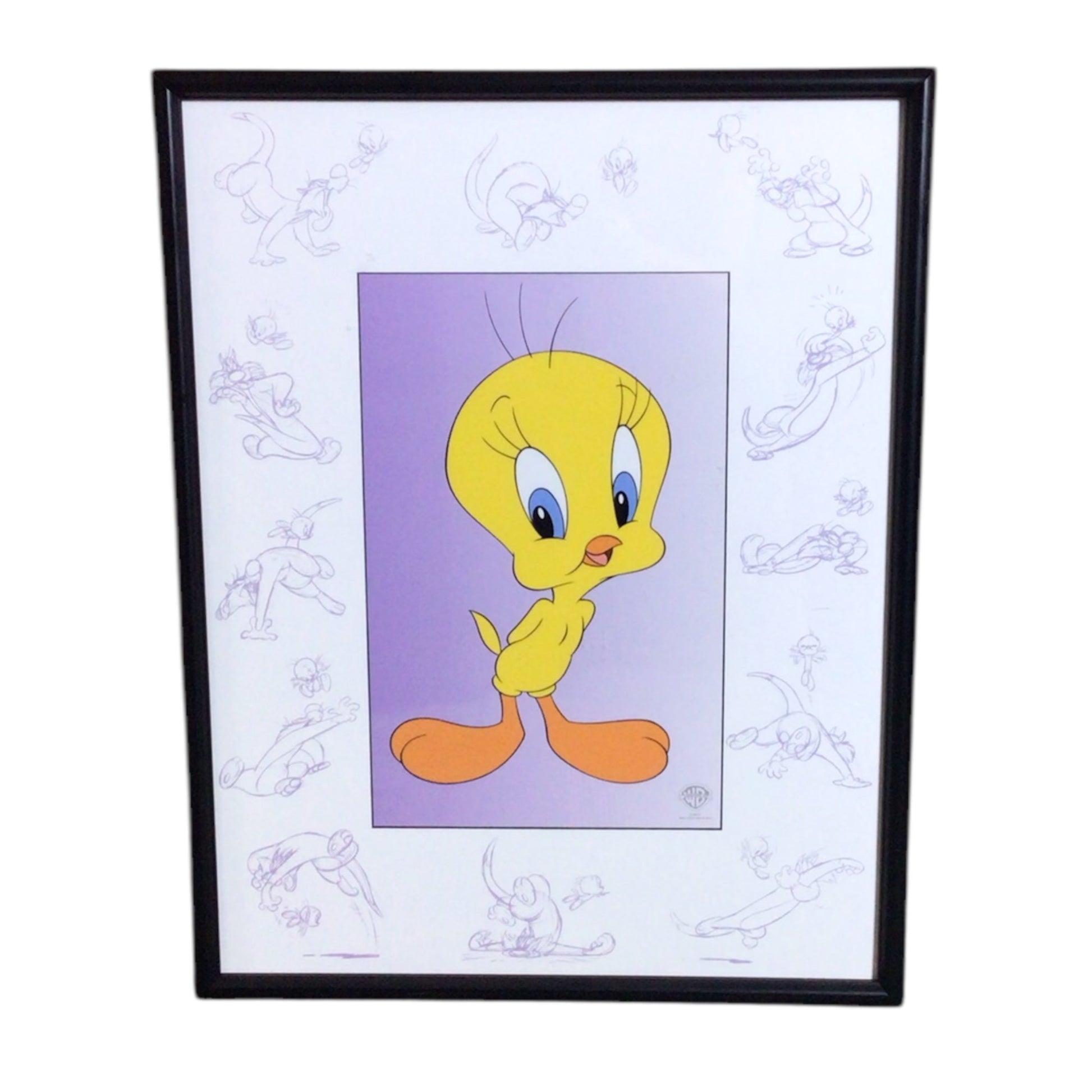 Warner Bros. Tweety Bird Sericel (Framed) - Limited Edition 576/1250 w/ COA
