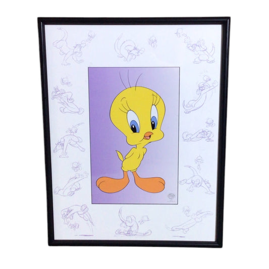 Warner Bros. Tweety Bird Sericel (Framed) - Limited Edition 576/1250 w/ COA