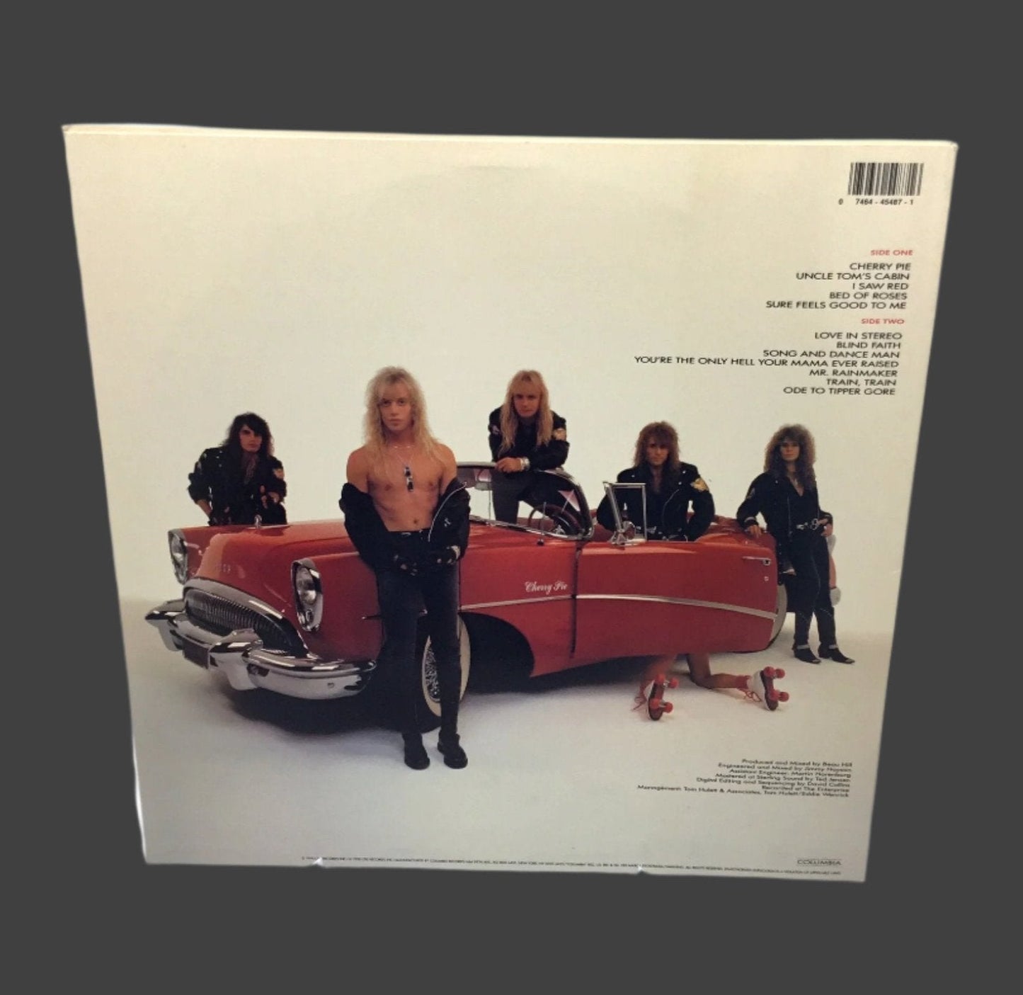 Warrant Cherry Pie Vinyl Lp! US 1st Pressing! C45487. Rare! Great Condition