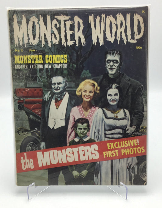 Warren Monster World Magazine #2 (1965): The Munsters!