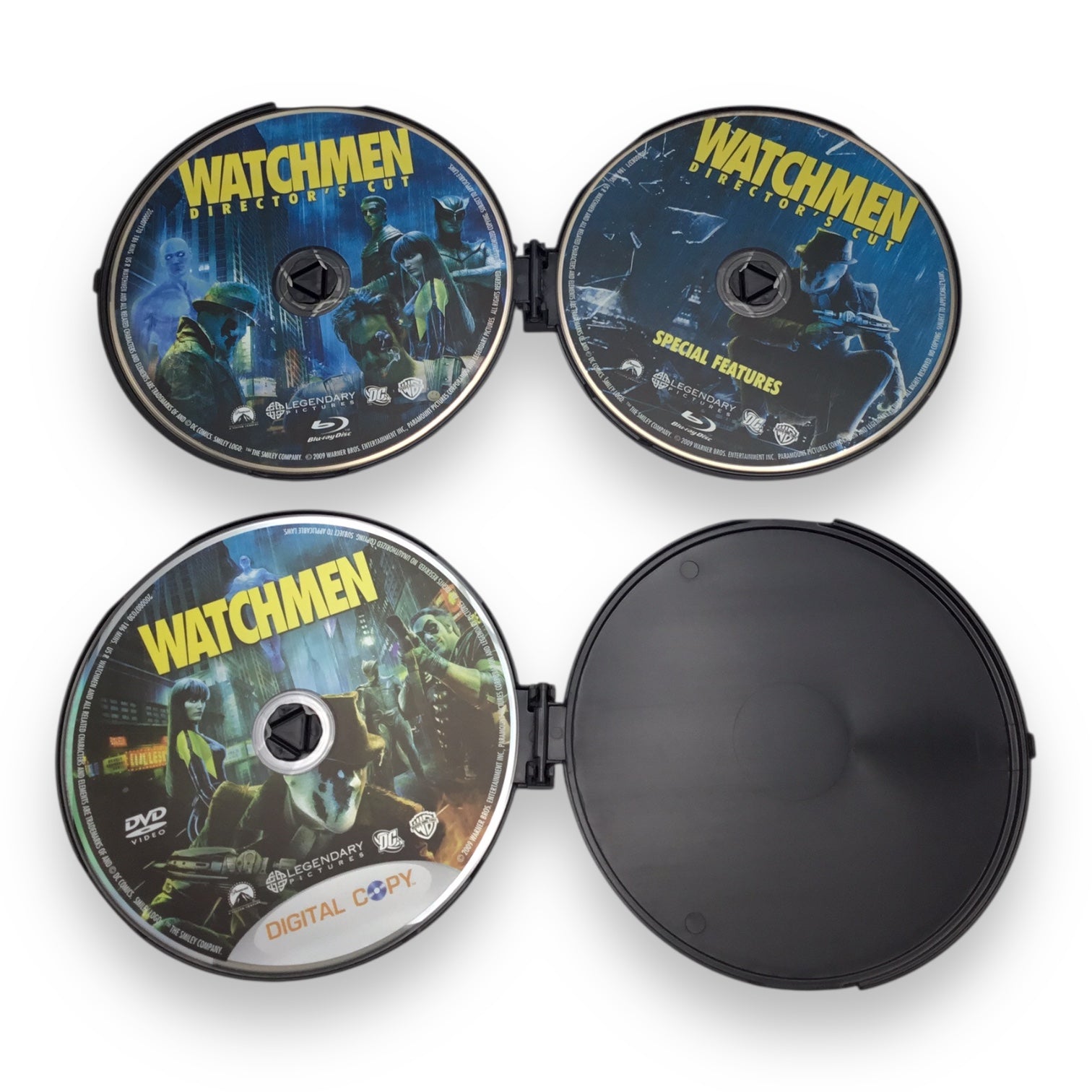 Watchmen Director's Cut Nite Owl Ship Statue and Blu-Ray Collection