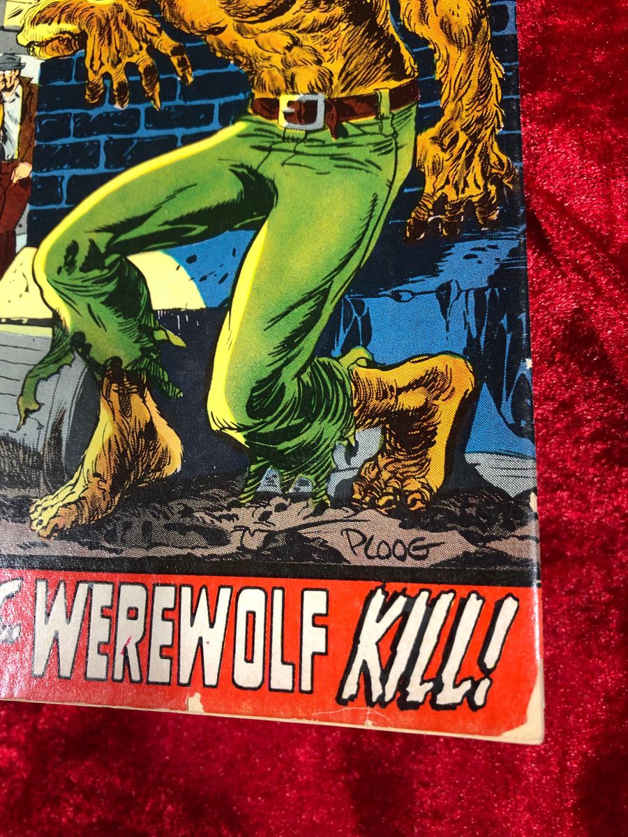 VINTAGE 1976 Marvel Werewolf by Night Man Thing Framed 12x12