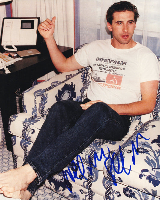 William Baldwin Signed 8x10 Photo, Backdraft, Russian Tee, PSA Certified