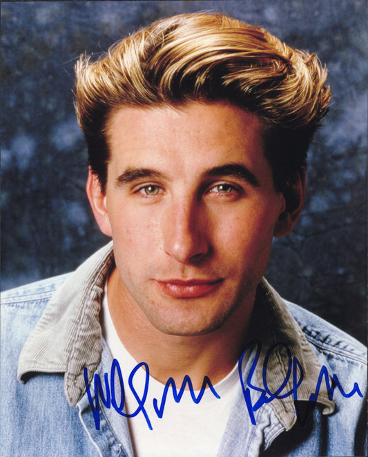William Baldwin Signed Photo 8x10 Headshot PSA Letter Certified Authentic