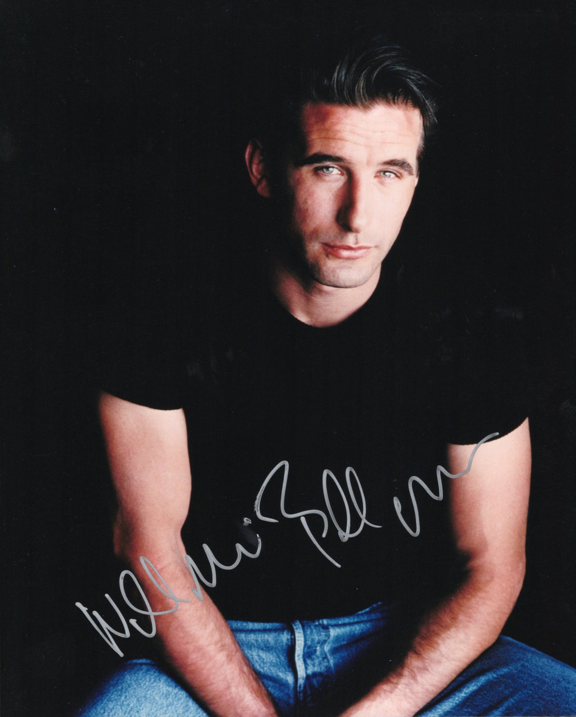 William Baldwin Signed Photo 8x10, PSA Letter Certified Authentic