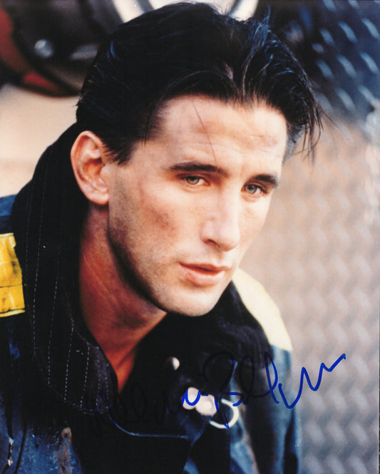 William Baldwin in Backdraft Signed Photo 8x10, PSA Letter Certified Authentic