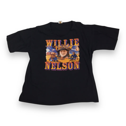 Willie Nelson Pedernales Records XXL Custom T-Shirt