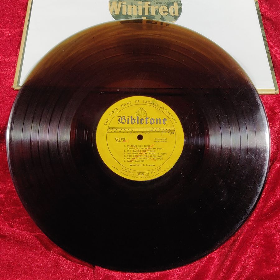 Winifred Larson - Winifred Larson Sings LP Colored Vinyl