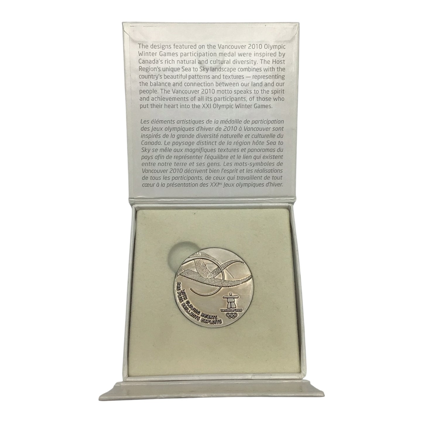 Winter Olympics Vancouver 2010 Participation Medal