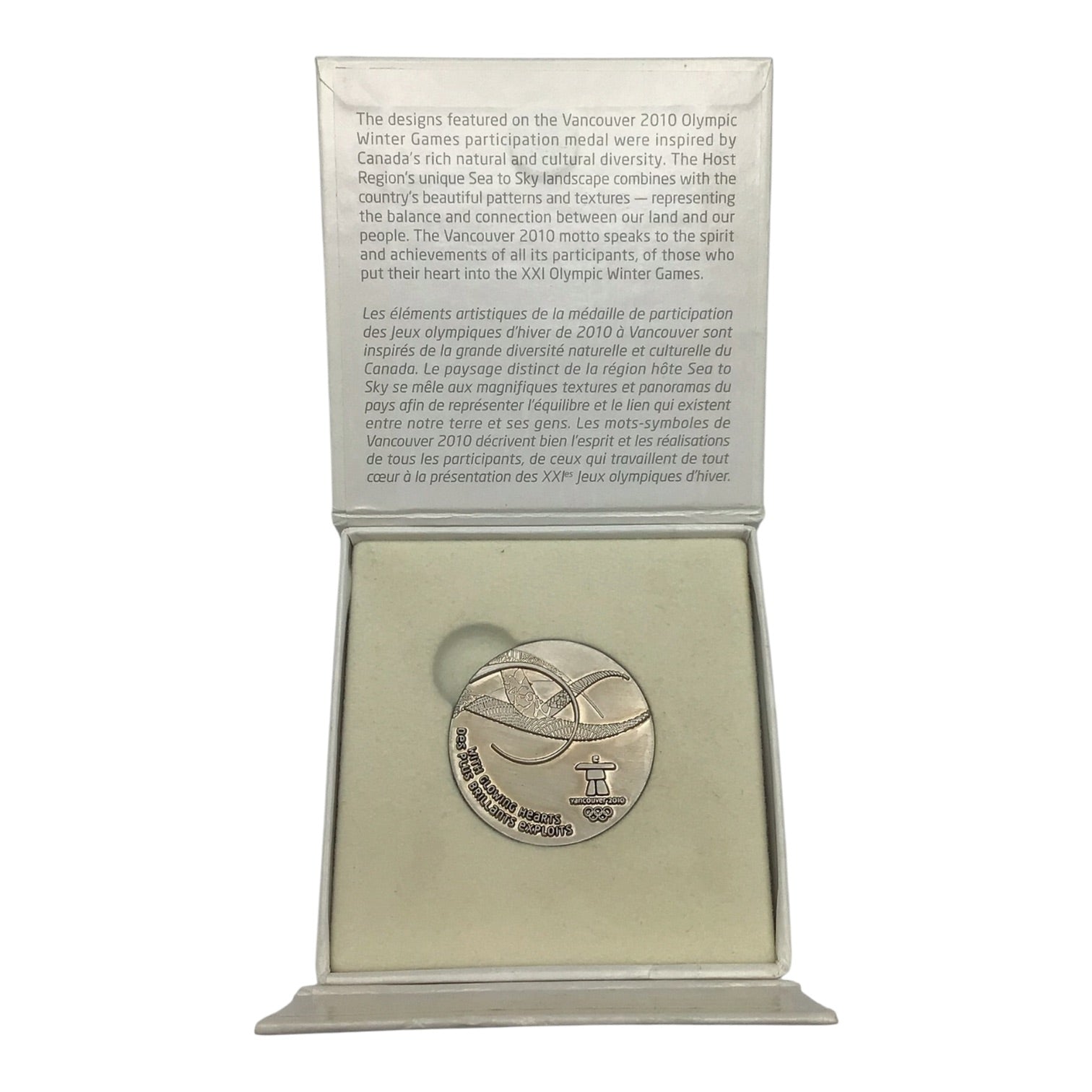 Winter Olympics Vancouver 2010 Participation Medal