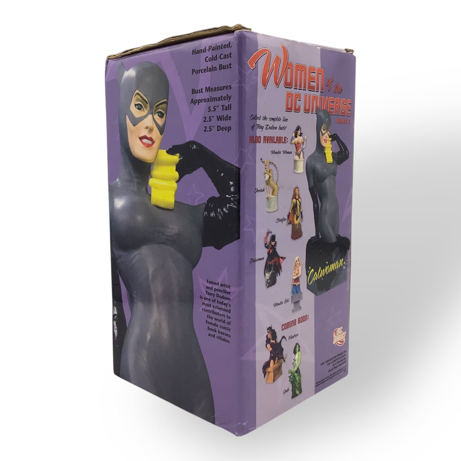 Women of the DC Universe Series 2 Catwoman Bust by Terry Dodson - Limited Edition