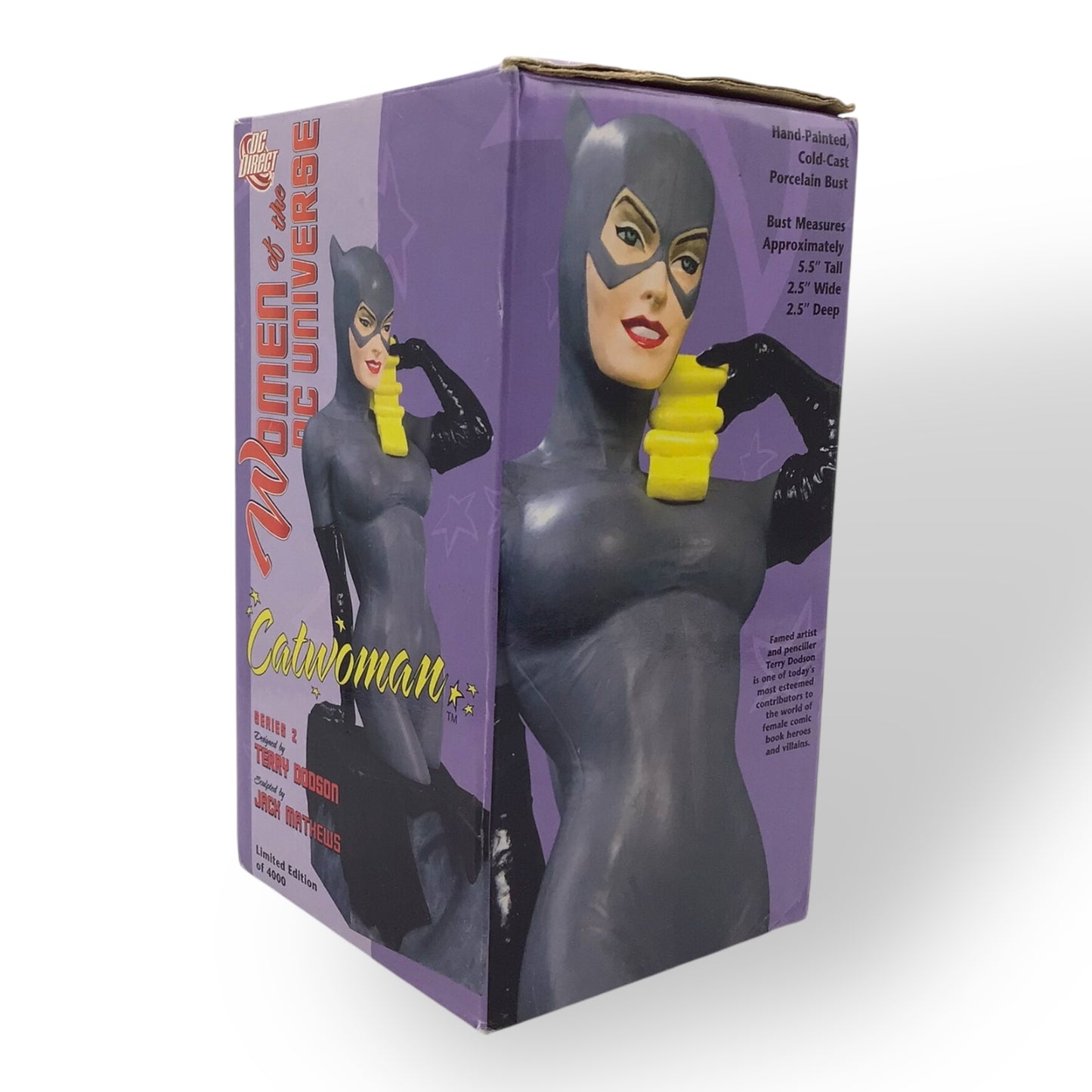 Women of the DC Universe Series 2 Catwoman Bust by Terry Dodson - Limited Edition