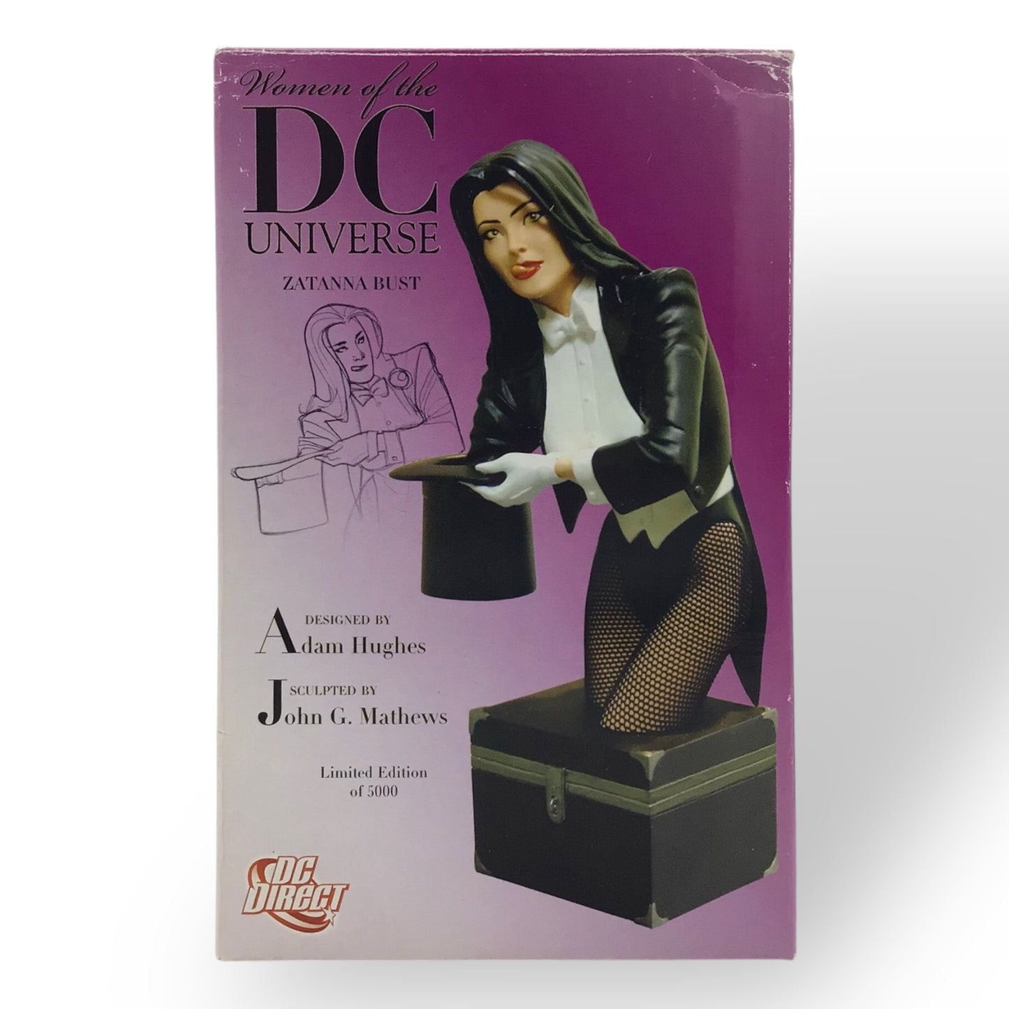 Women of the DC Universe Zatanna Bust by Adam Hughes - Limited Edition