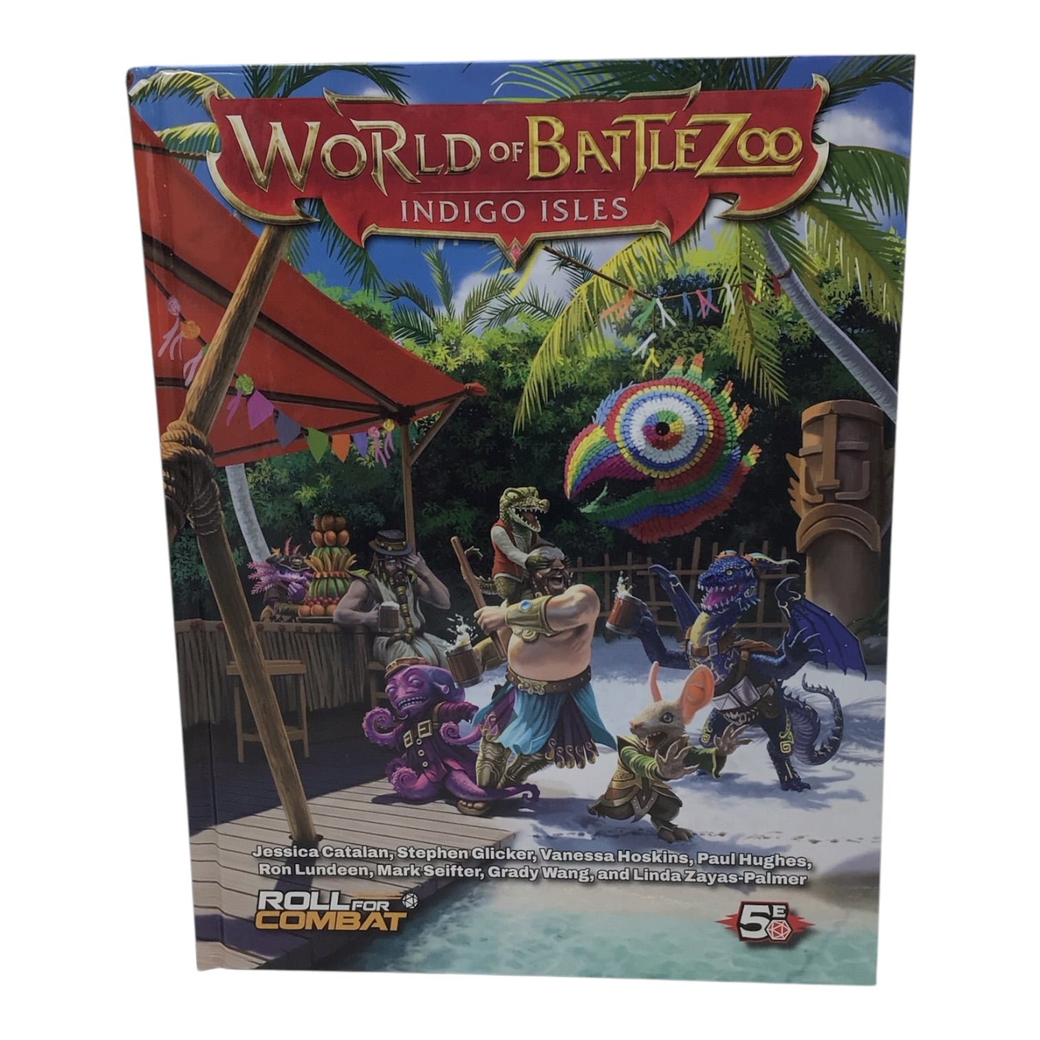 World of Battle Zoo: Indigo Isles RPG Hardcover Book