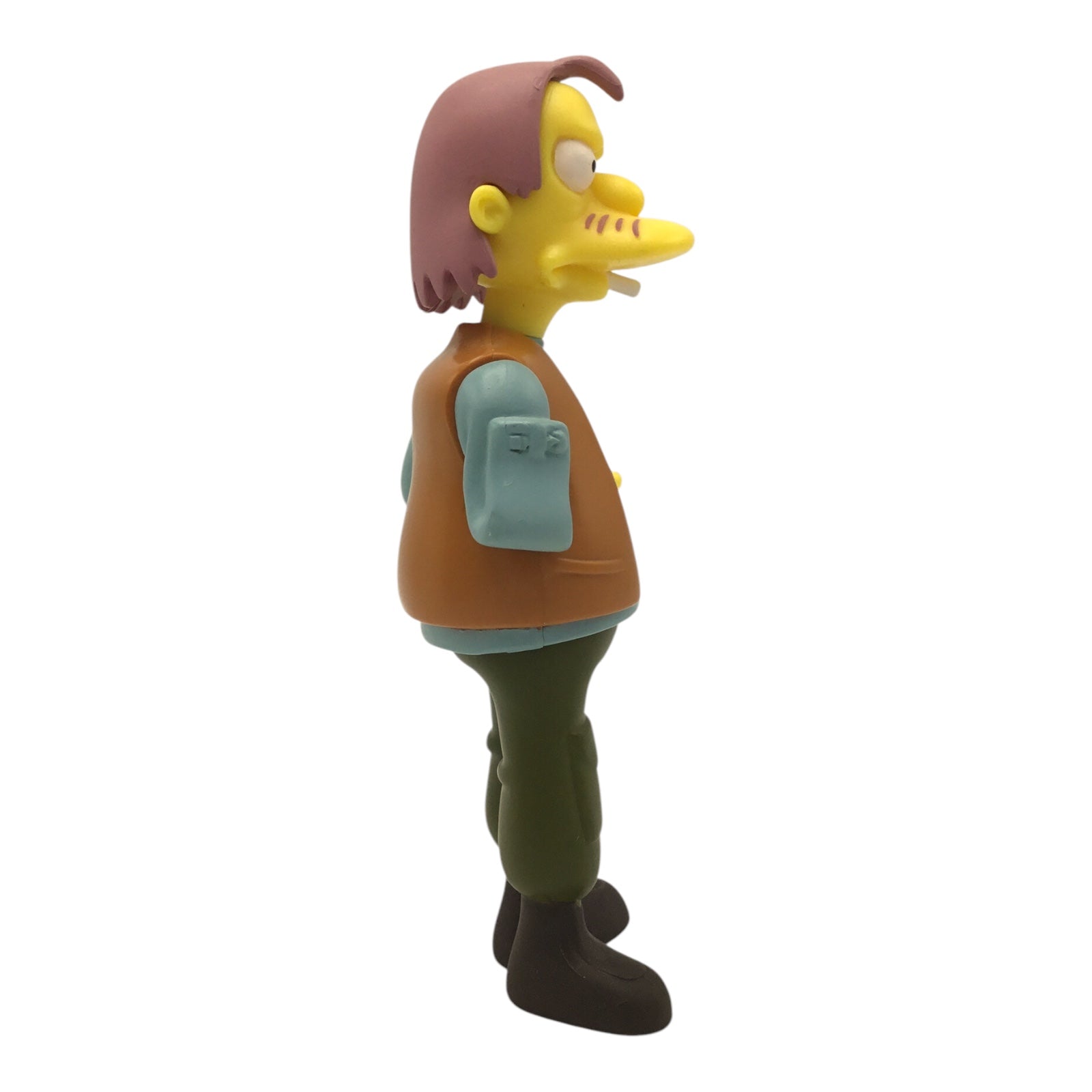 World of Springfield The Simpsons Military Antique Shop Playset Playmates, Loose