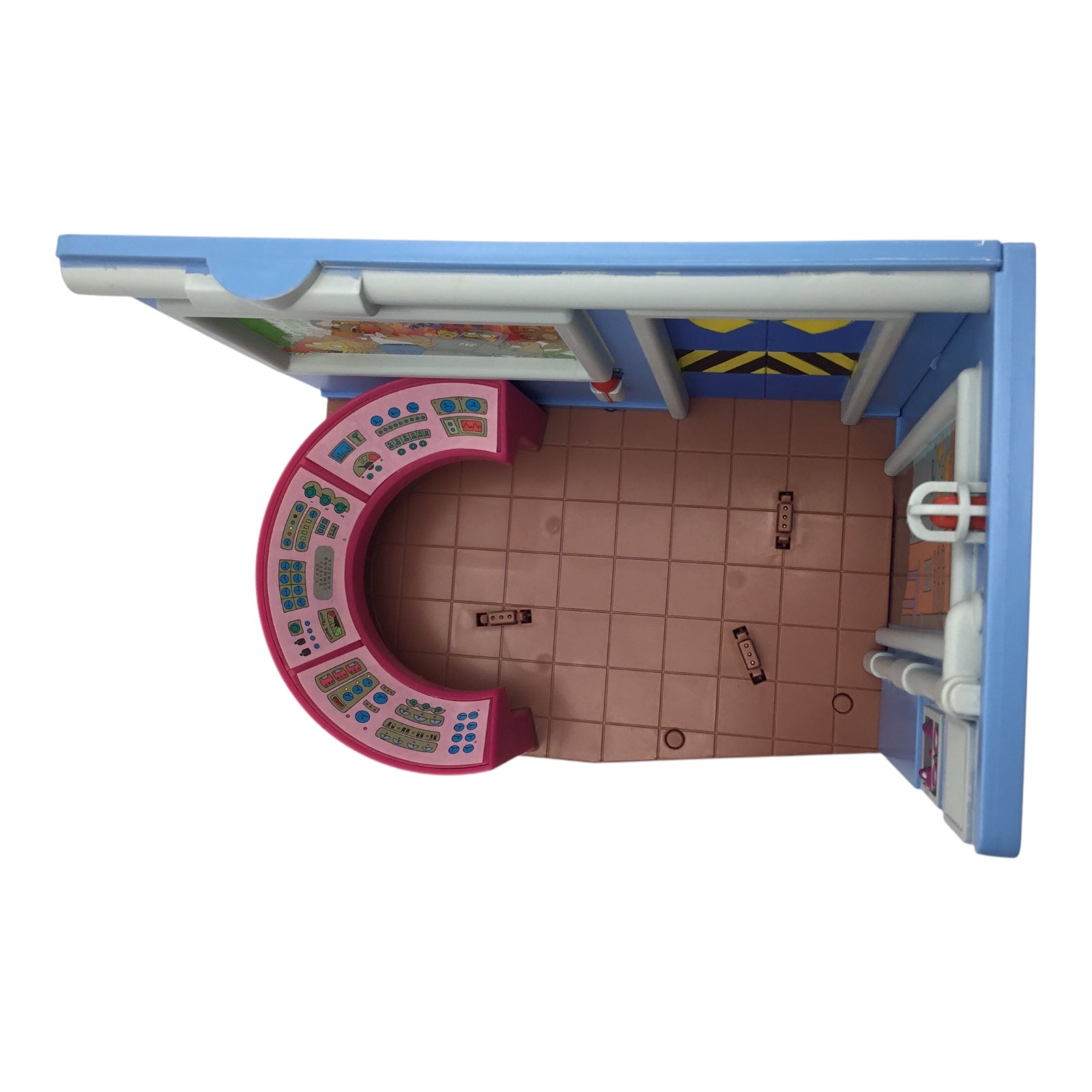 World of Springfield The Simpsons Nuclear Power Plant Interactive Playset Playmates, Loose