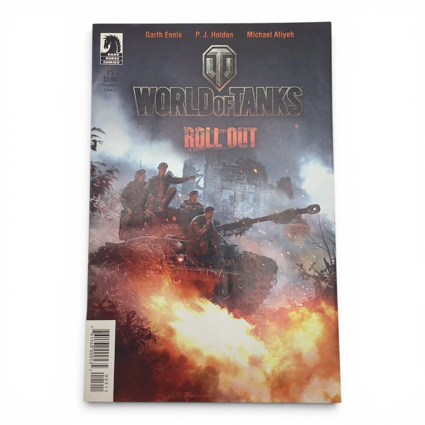 World of Tanks Comics Complete Set of 5 - Dark Horse Comics