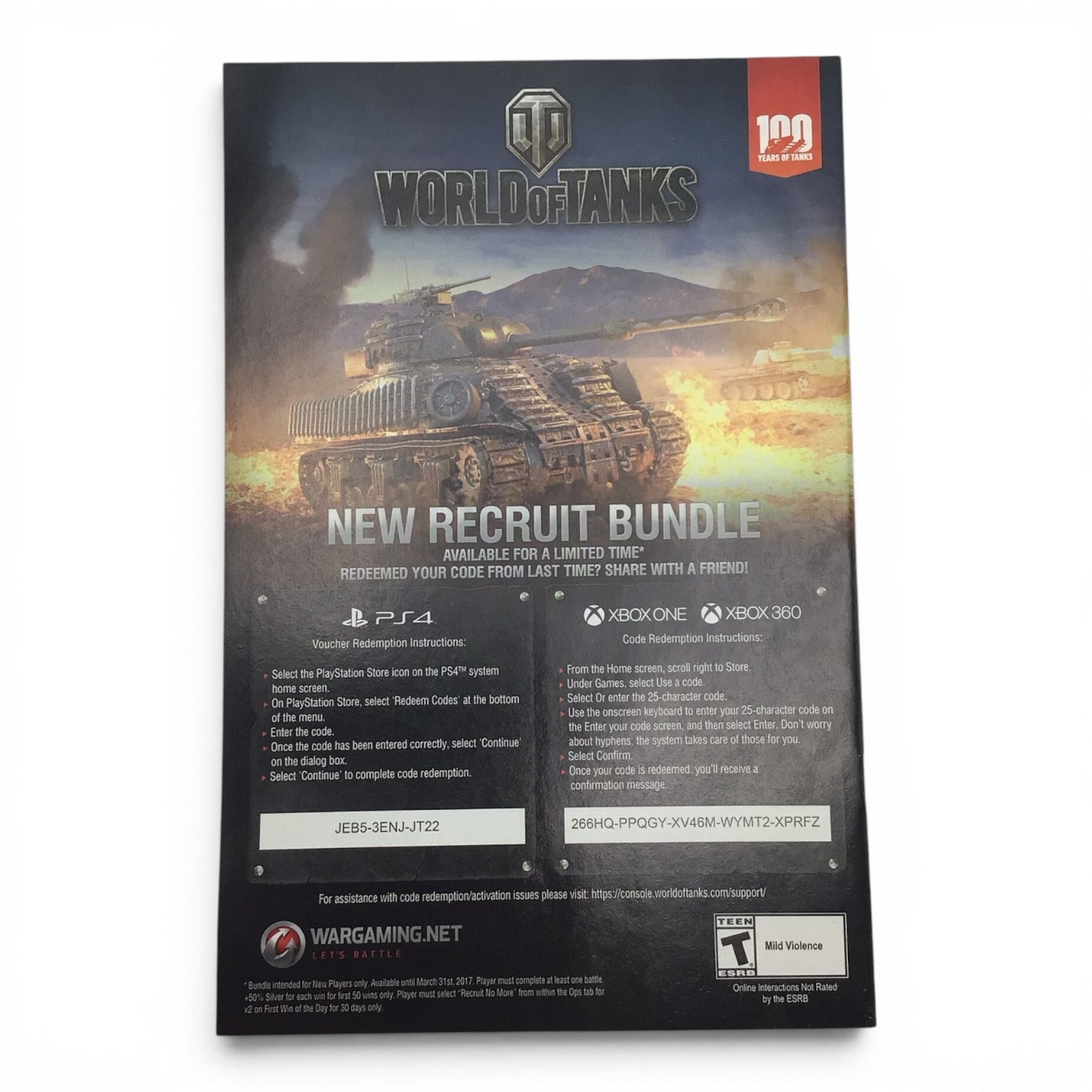 World of Tanks Comics Complete Set of 5 - Dark Horse Comics