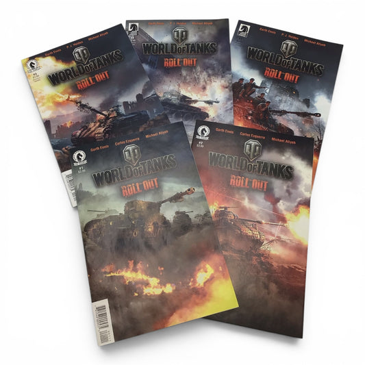 World of Tanks Comics Complete Set of 5 - Dark Horse Comics