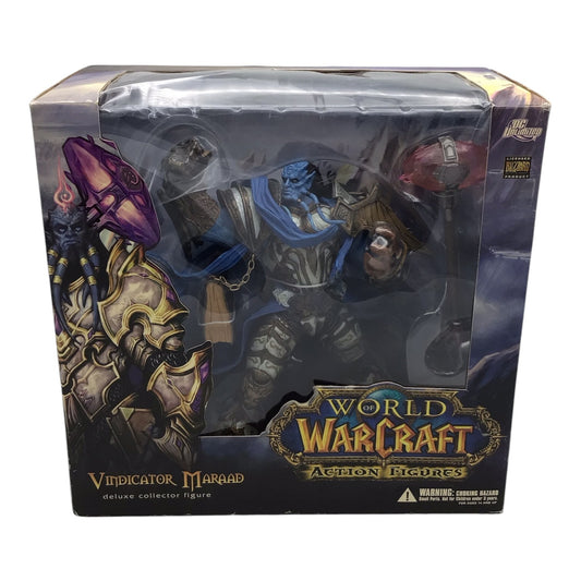 World of Warcraft Vindicator Maraad Deluxe Collector Figure - New in Box