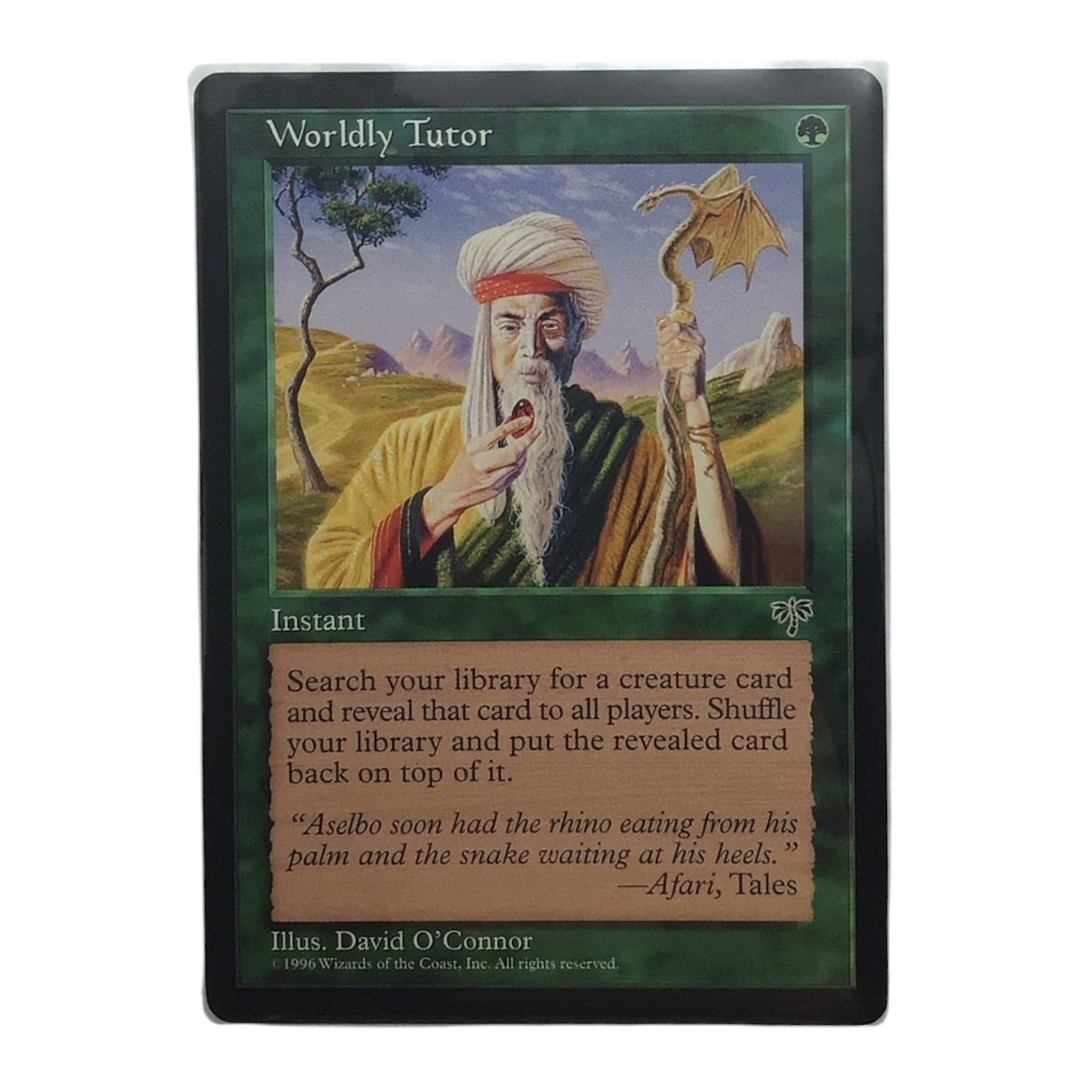 Worldly Tutor - Magic the Gathering Single Card