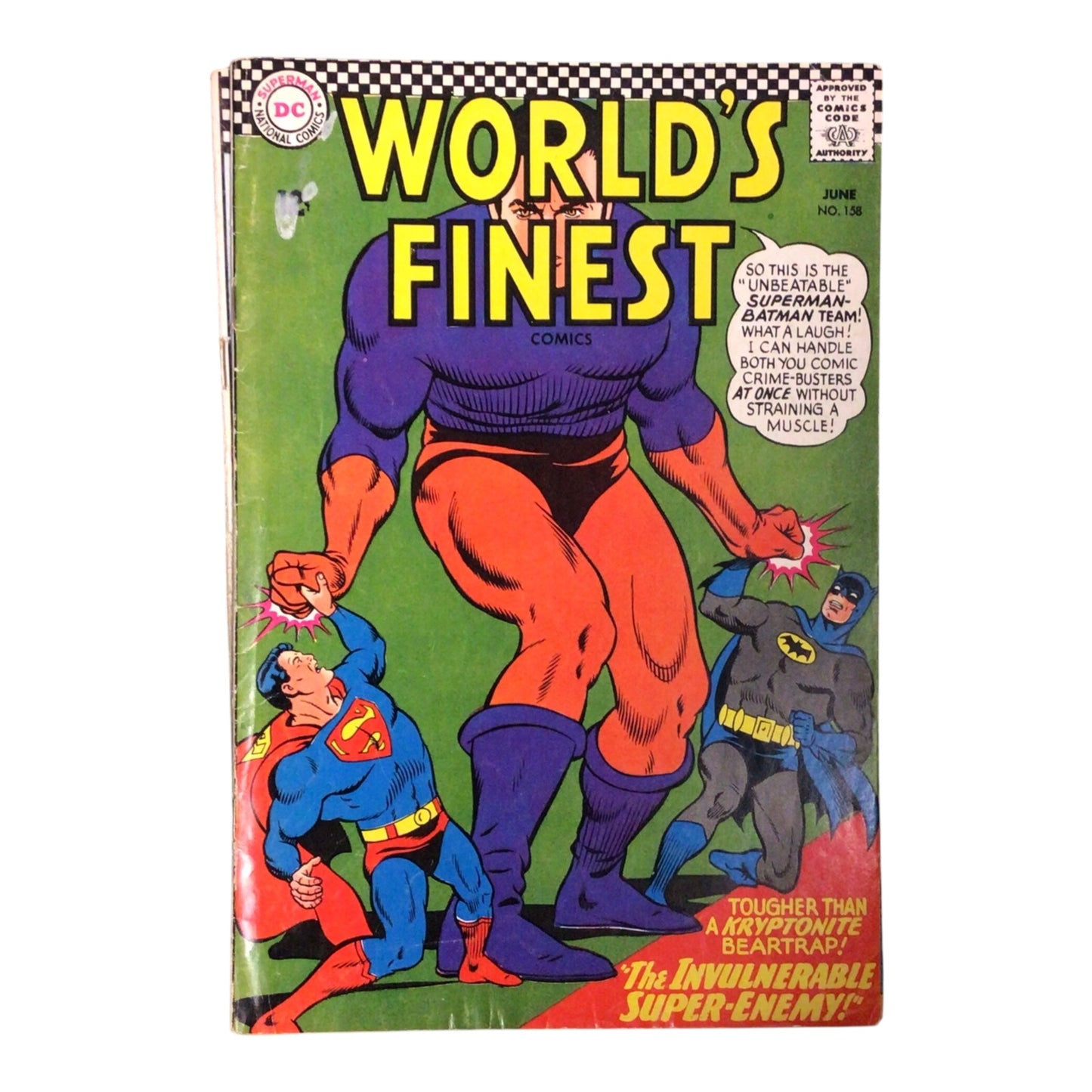 World's Finest Comics Bundle: Four Vintage Issues (#155, #157, #158, #159)