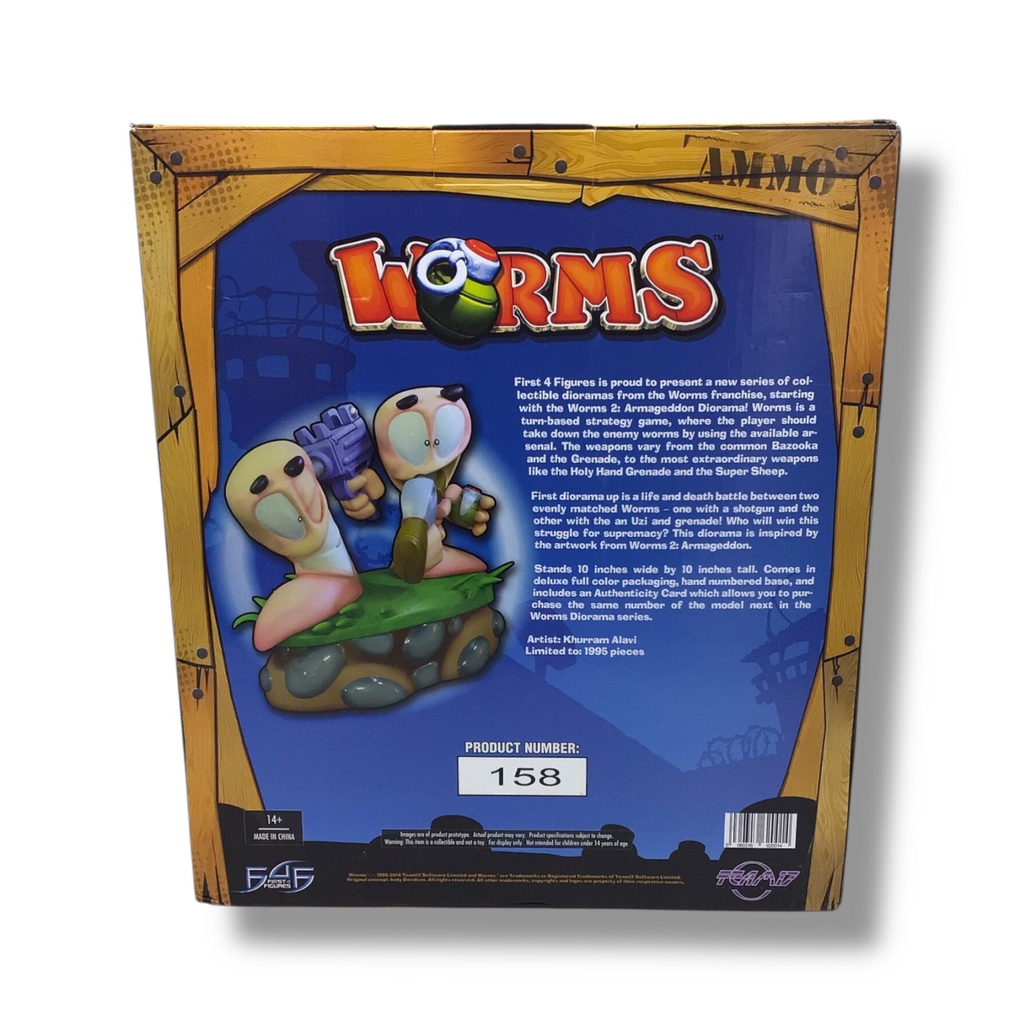 Worms 2: Armageddon Diorama | First 4 Figures