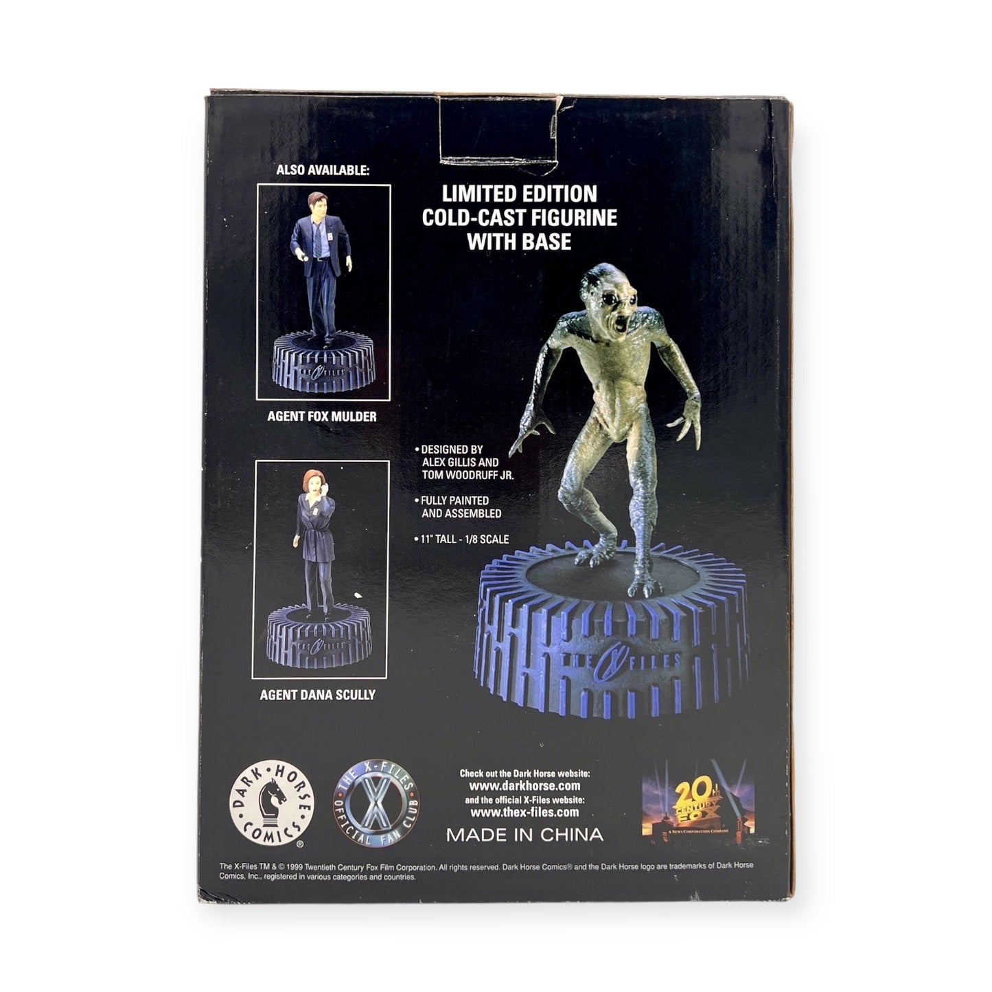 X-FILES FIGHT THE FUTURE ALIEN MAQUETTE STATUE by Dark Horse - 792/10,000