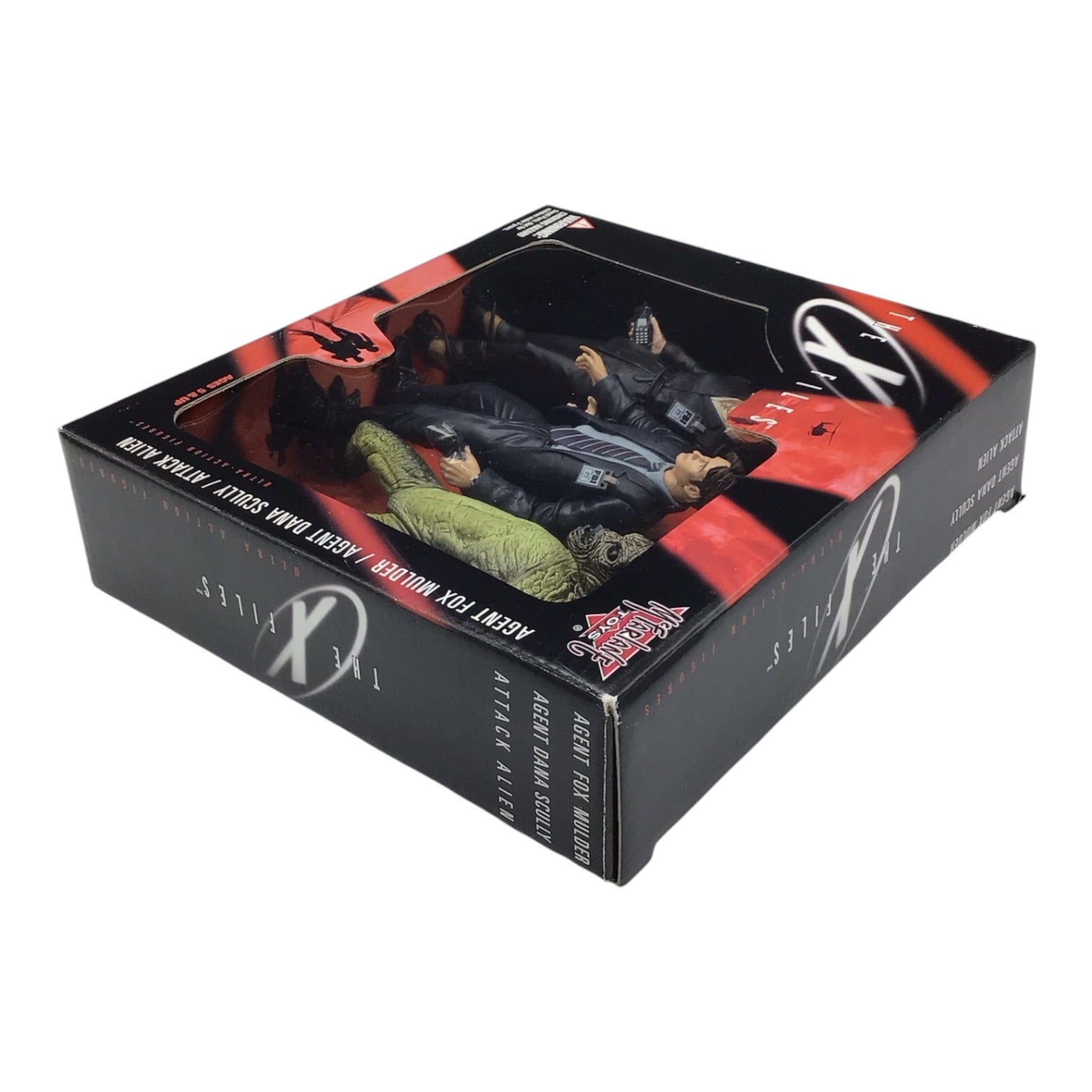 X-Files 3 Figure Set Mulder, Scully, & Attack Alien - McFarlane Toys 1998