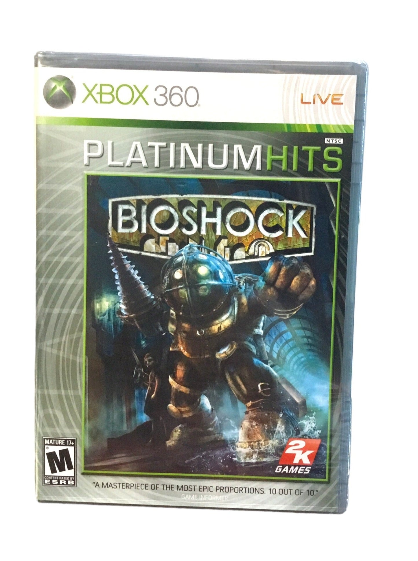 XBOX 360 Bioshock game platinum hits new sealed