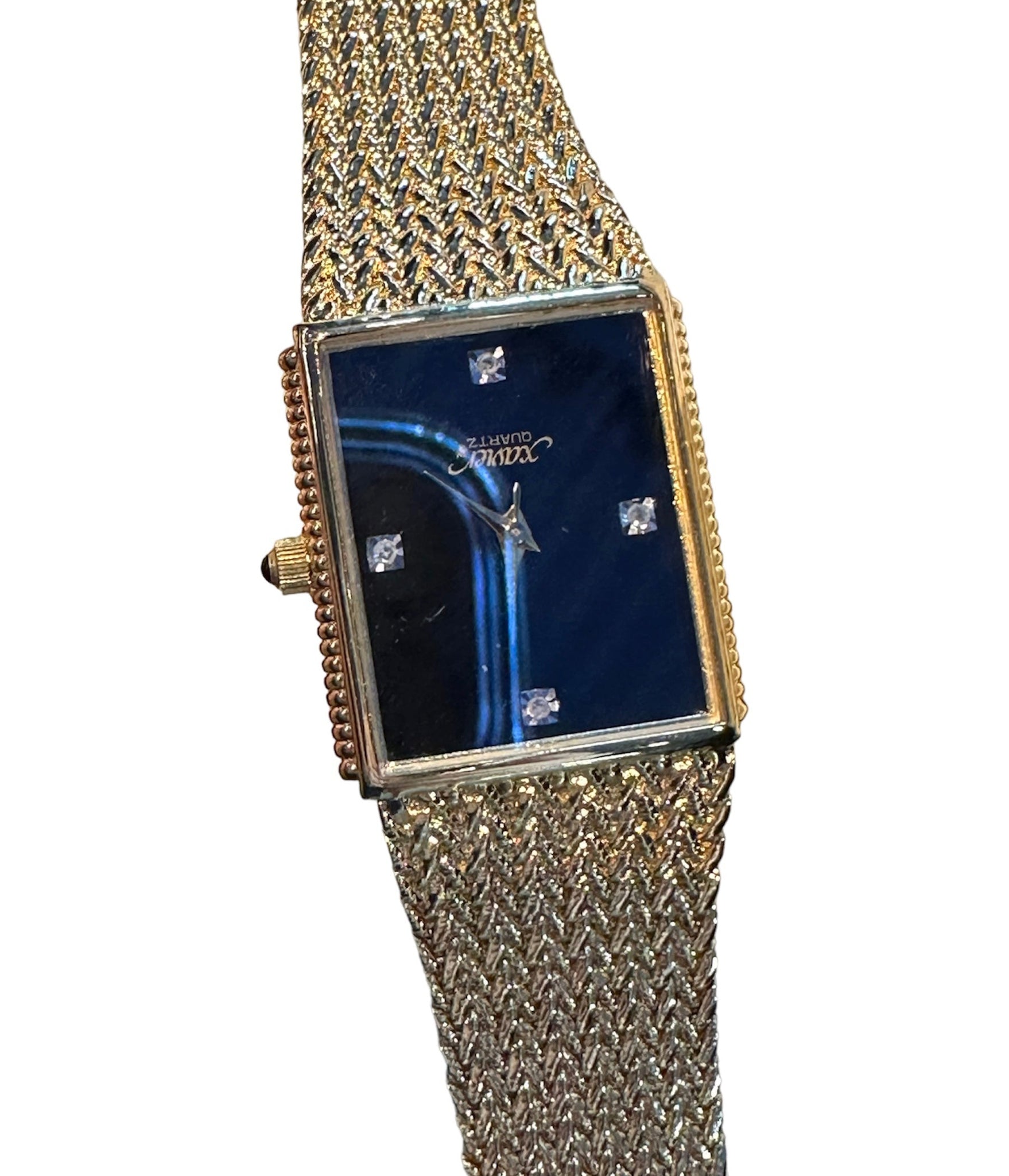 Xavier Women s Classy Gold Toned Wristwatch With Case Collectors