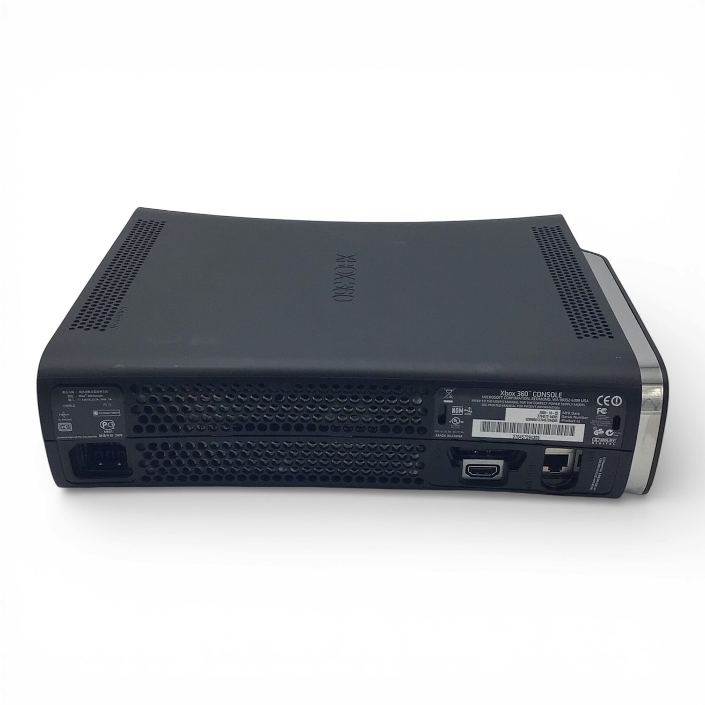 Xbox 360 120GB Console with Controller & Cables - Tested/Working