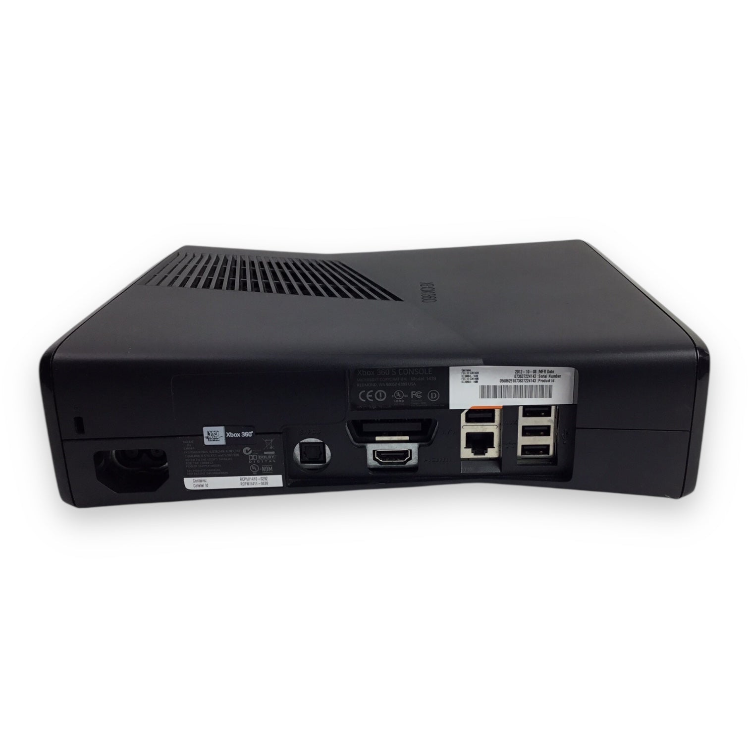 Xbox 360 Bundle - Console in Black, Cables, and Controller in White