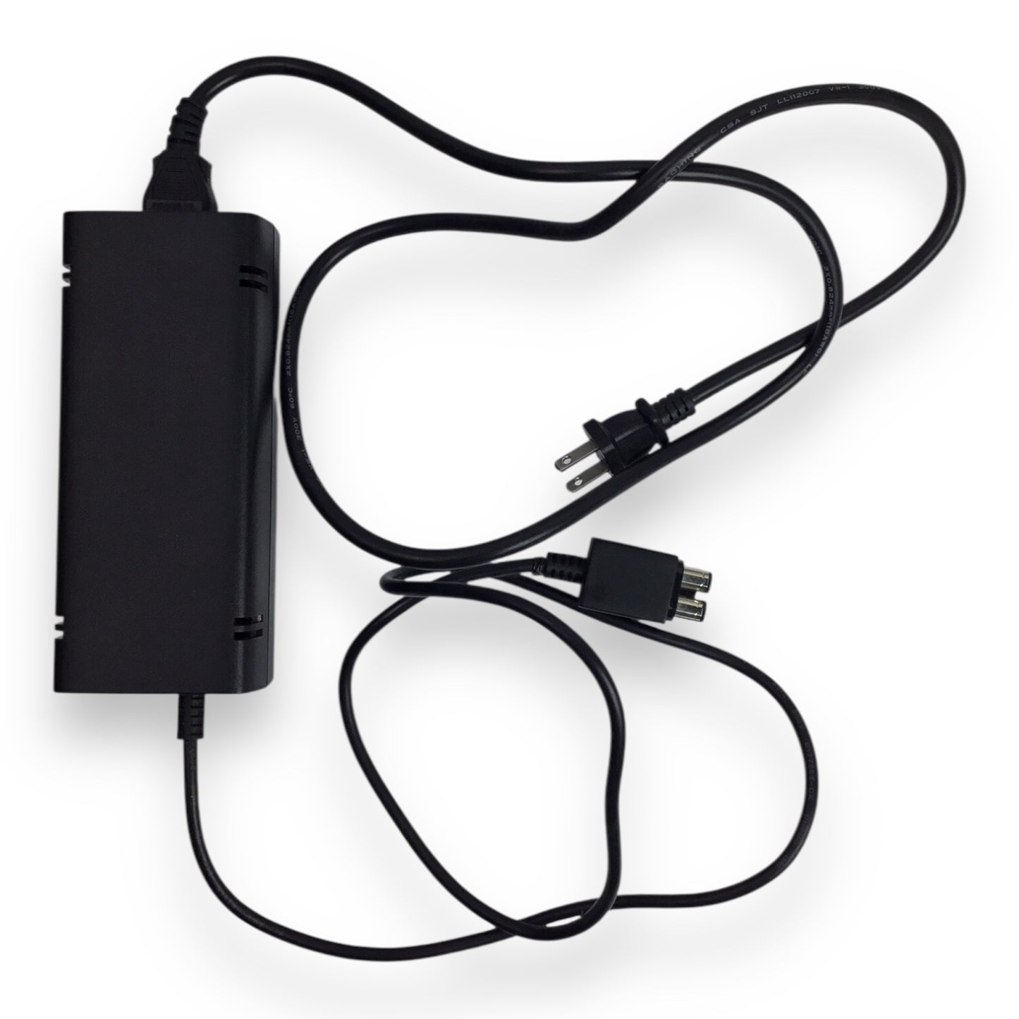 Xbox 360 Bundle - Console in Black, Cables, and Controller in White