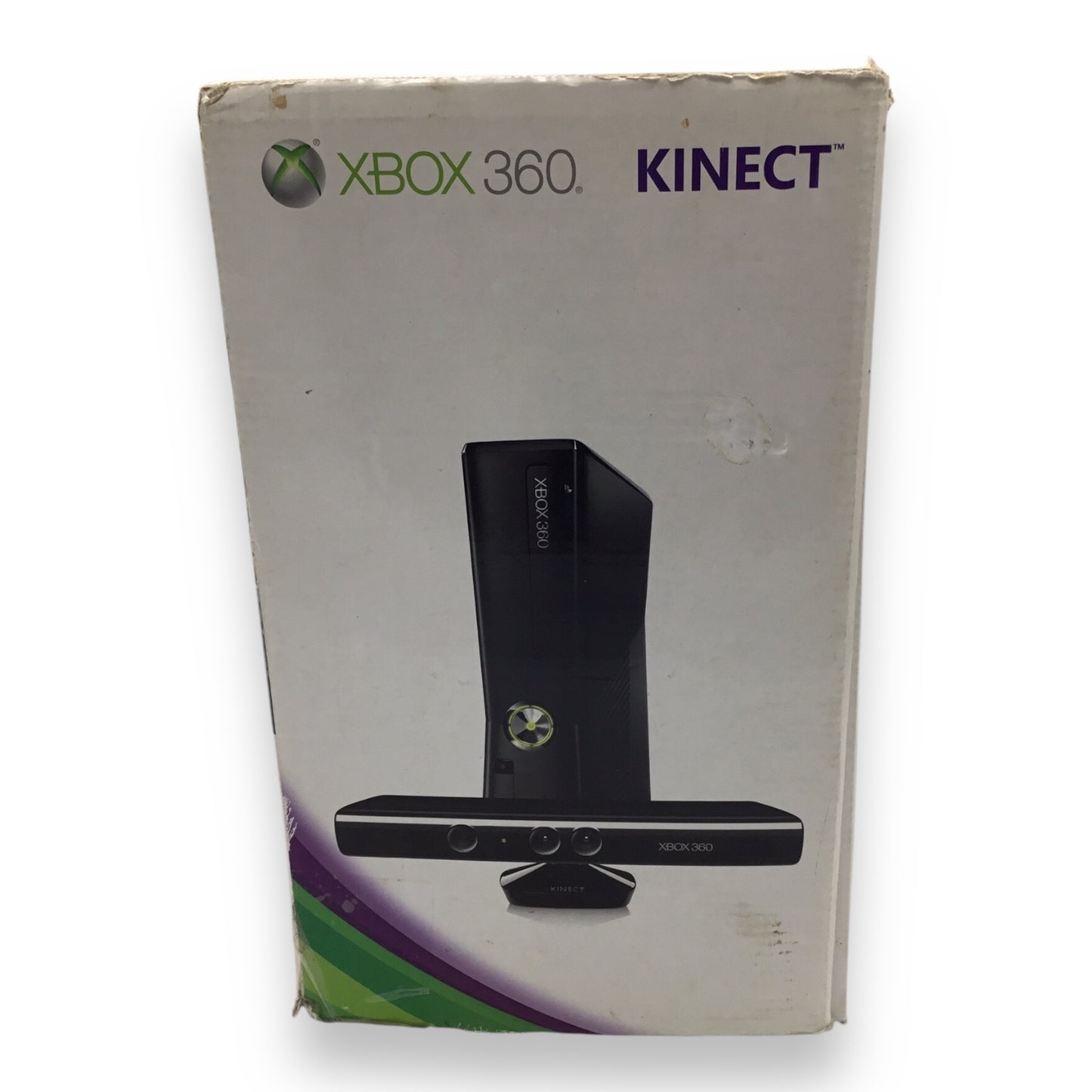 Xbox 360 Bundle with Kinect Sensor, Controller, and Cables