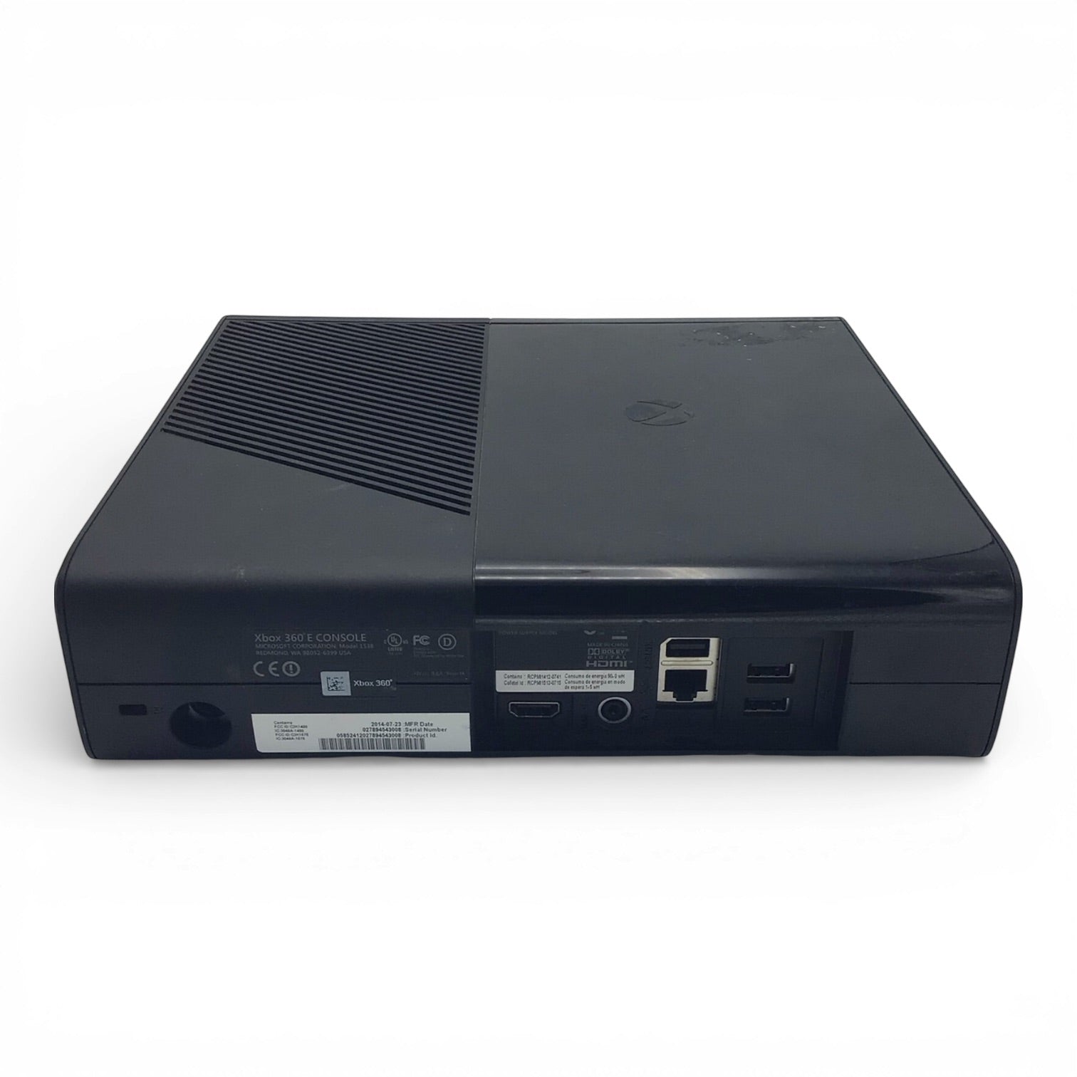 Xbox 360 E Console Model 1538 Complete Set - Tested/Working